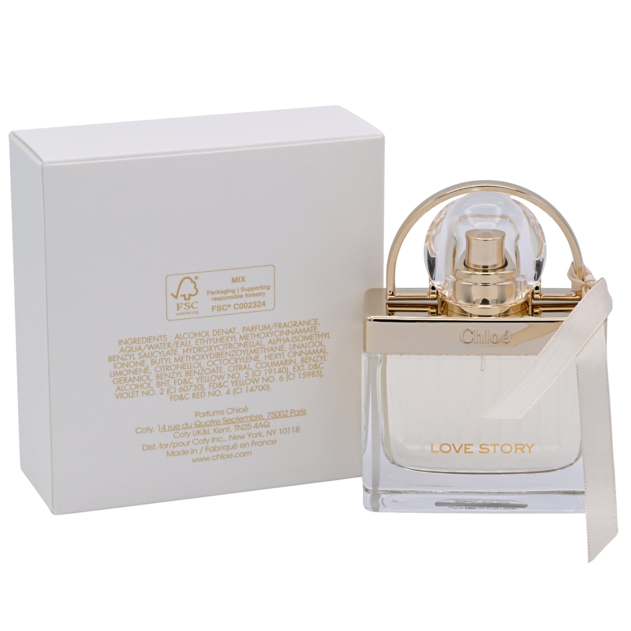 Chloé Love Story Eau de Parfum Spray for Women 1.0 oz (30 ml) New Retail Box