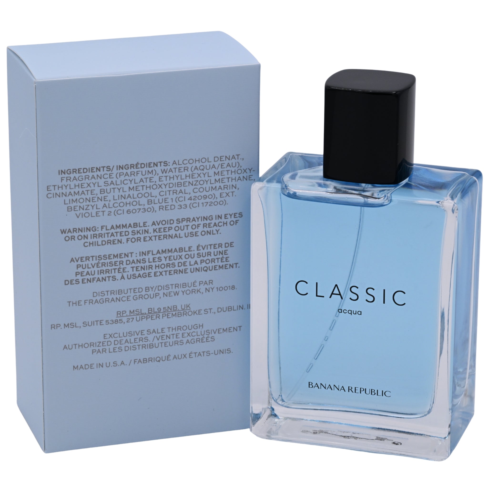 Banana Republic Classic Acqua Eau de Parfum (EDP) Spray Unisex 4.2 oz / 125 ml - New in Box