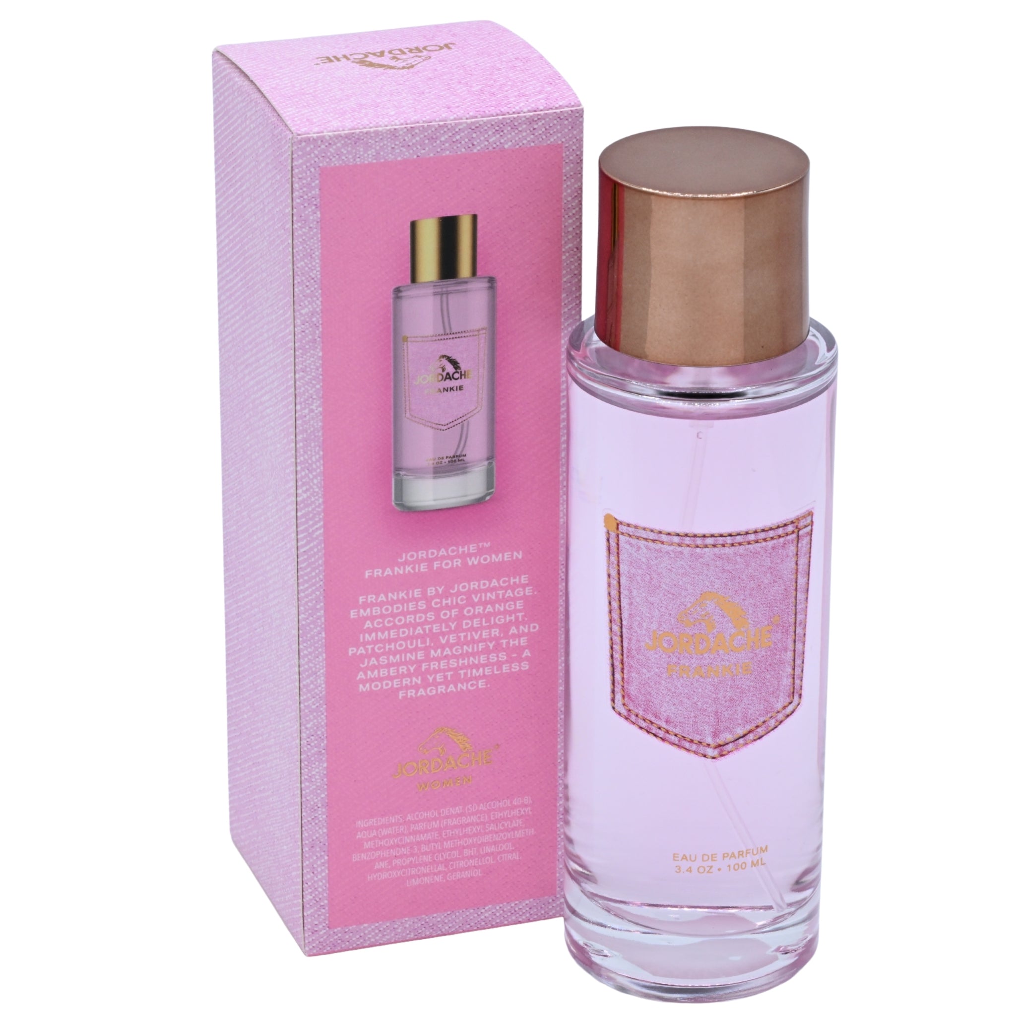 Jordache Frankie EDP Spray Women, 3.4 oz 100ml New Box