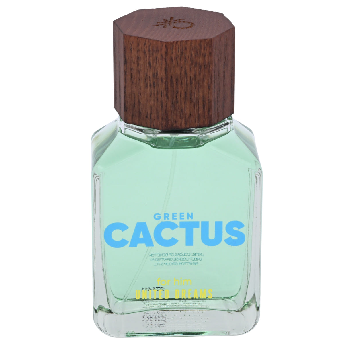 Benetton United Dreams Green Cactus EDT Spray Men 3.4 oz 100ml NIB