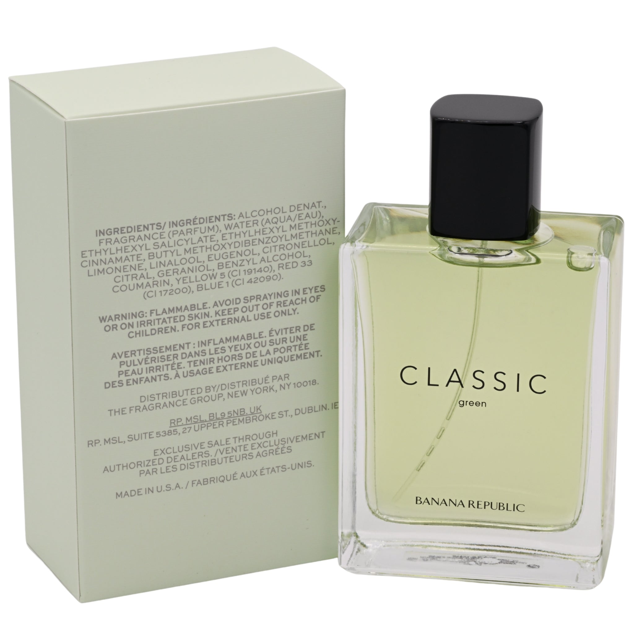 Banana Republic Classic Green Eau de Parfum Spray for Unisex 4.2 oz (New in Retail Box)