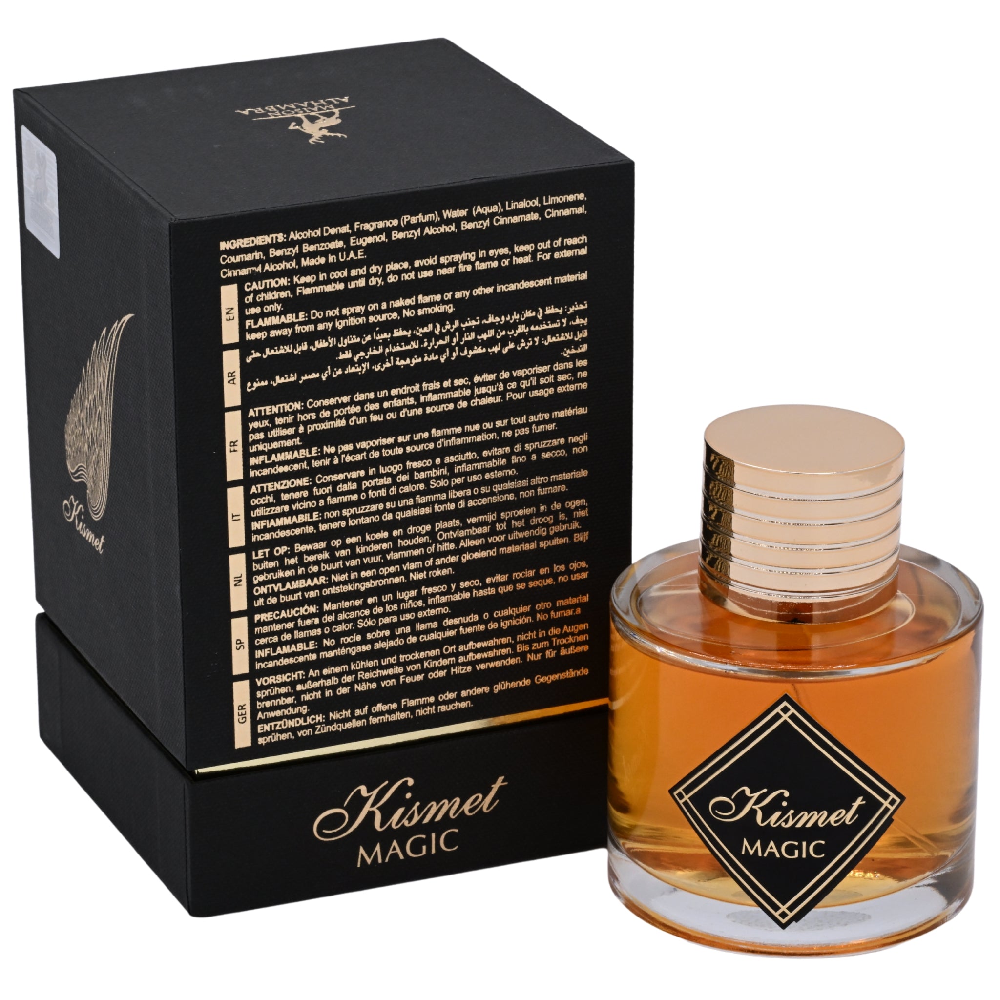 Maison Alhambra Kismet Magic Eau de Parfum Spray for Men 3.4 oz (100 ml)