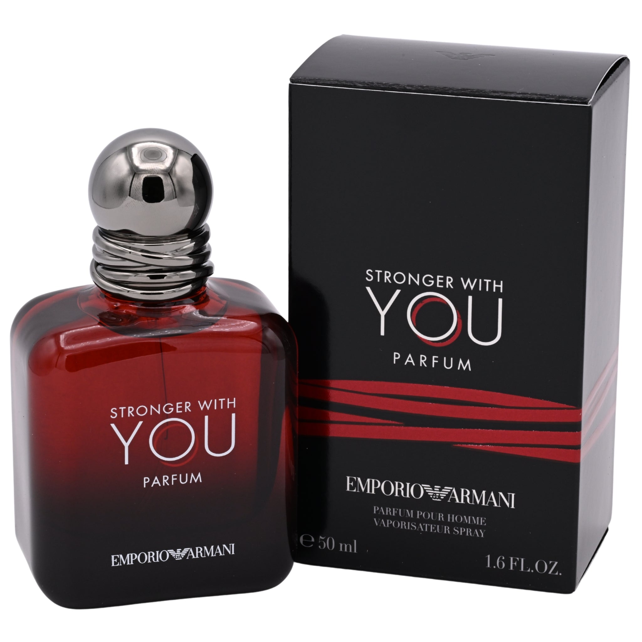Armani Emporio Armani Stronger With You Parfum Spray for Men 1.7 oz (50 ml) New in Retail Box
