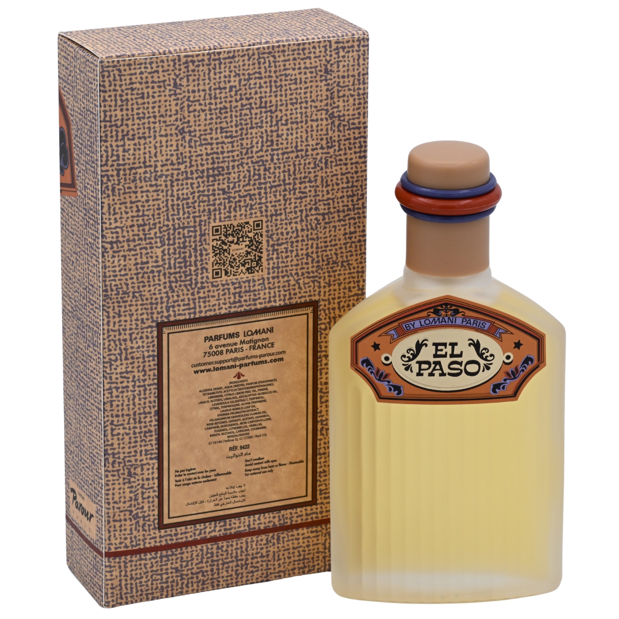 Lomani El Paso Eau de Toilette Spray for Men 3.3 oz (100 ml)