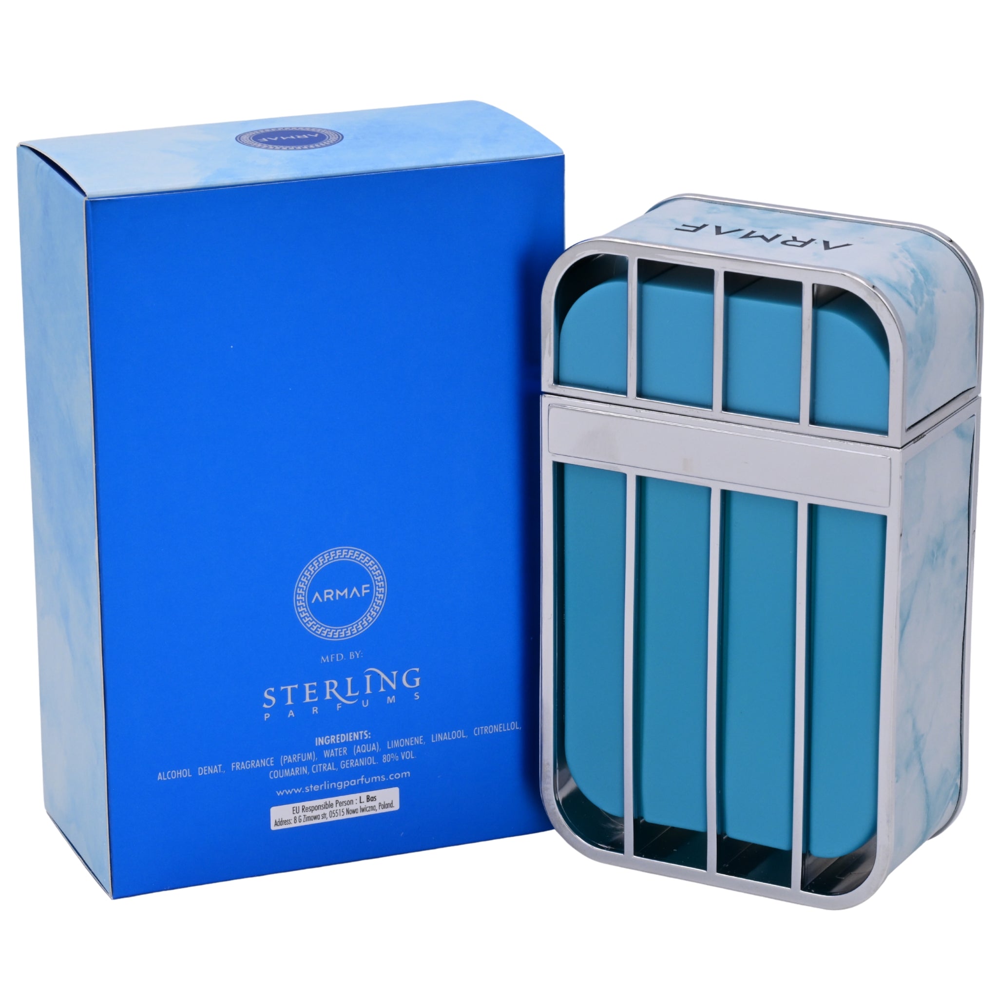 Armaf Ventana Marine Eau de Parfum Spray for Men 3.4 oz (100 ml) - Armaf