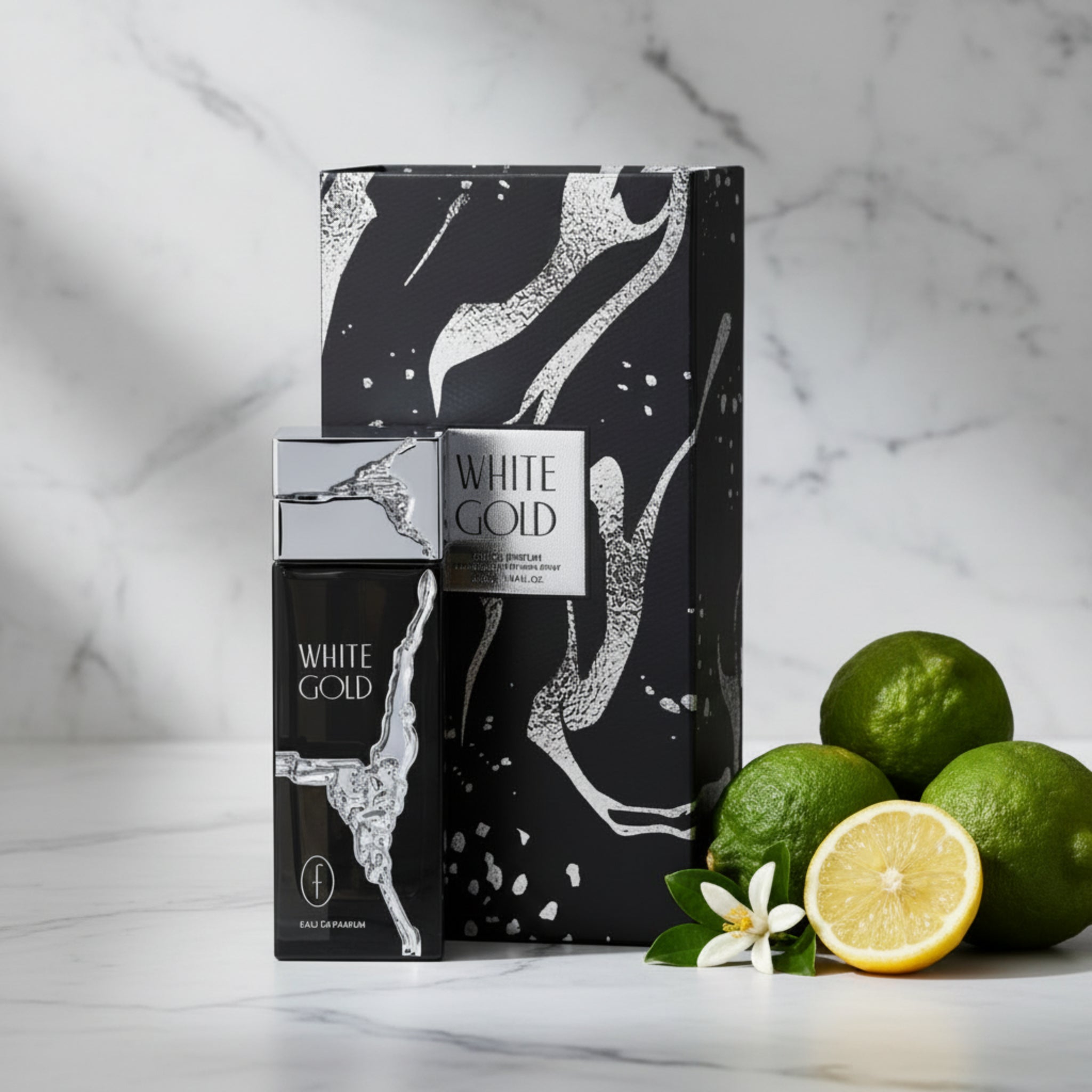 Flavia White Gold Eau de Parfum Spray for Men 3.4 oz New in Retail Box