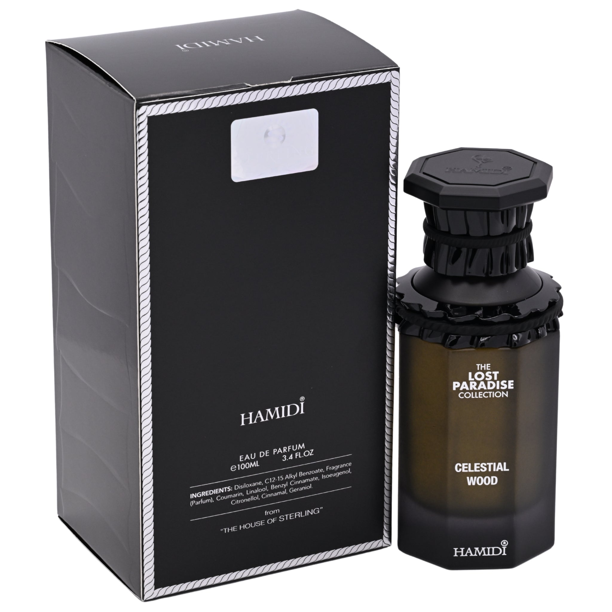 Hamidi The Lost Paradise Celestial Wood EDP Spray Unisex 3.4 oz 100ml New Box