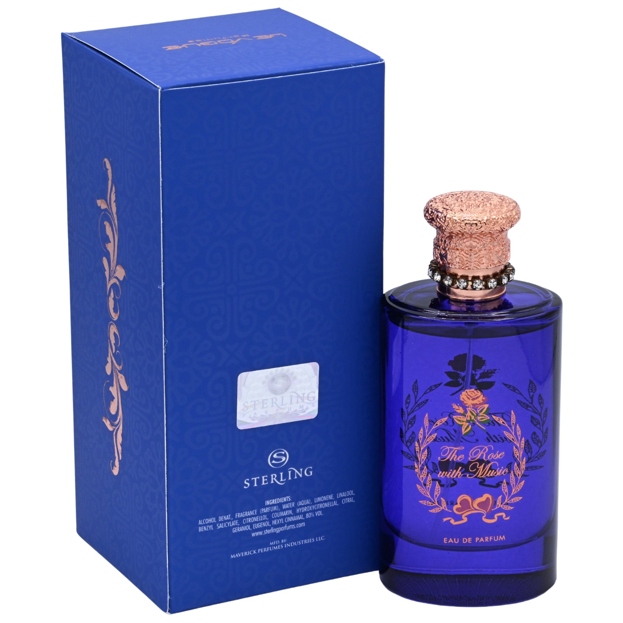 Le Vogue The Rose With Music EDP Spray Women 3.4 oz New Box