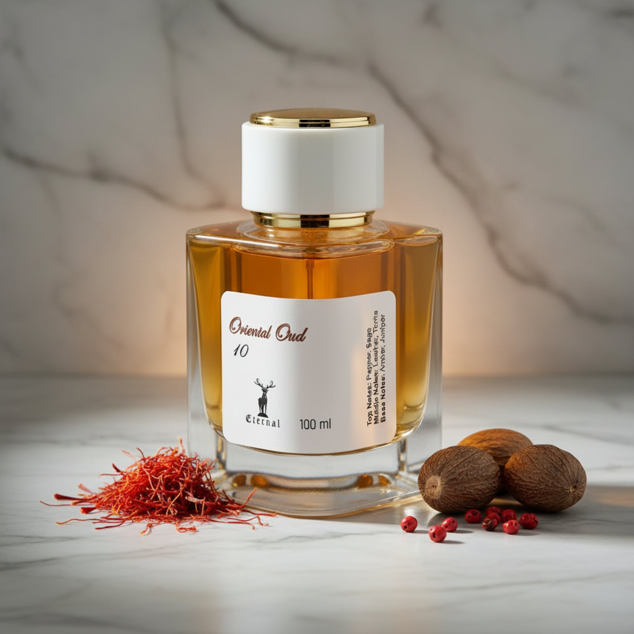 Khalis Oriental Oud 10 Eternal Collection EDP Spray Men 3.4 oz 100ml