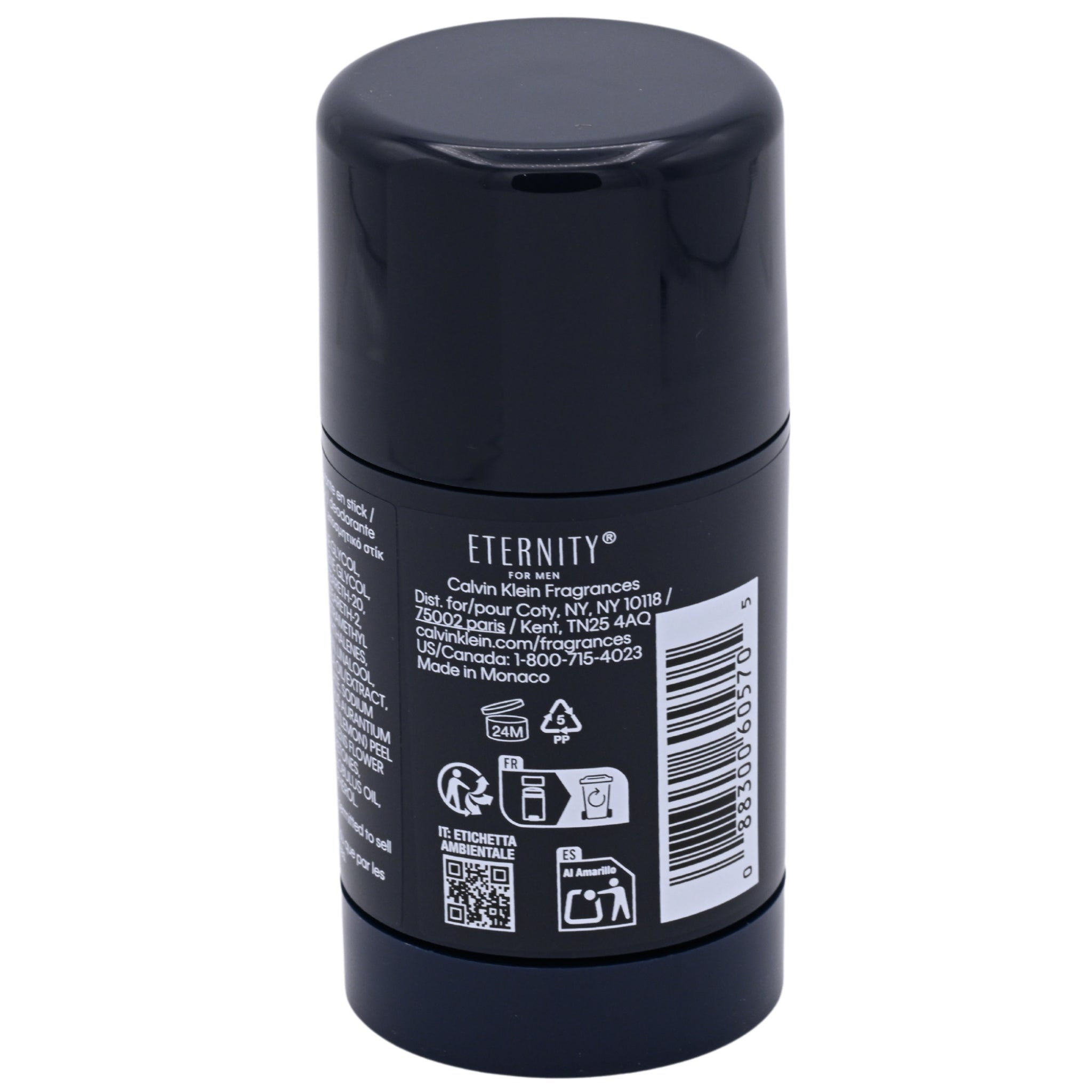 Eternity by Calvin Klein Alcohol Free Deodorant Stick for Men 2.6 oz New