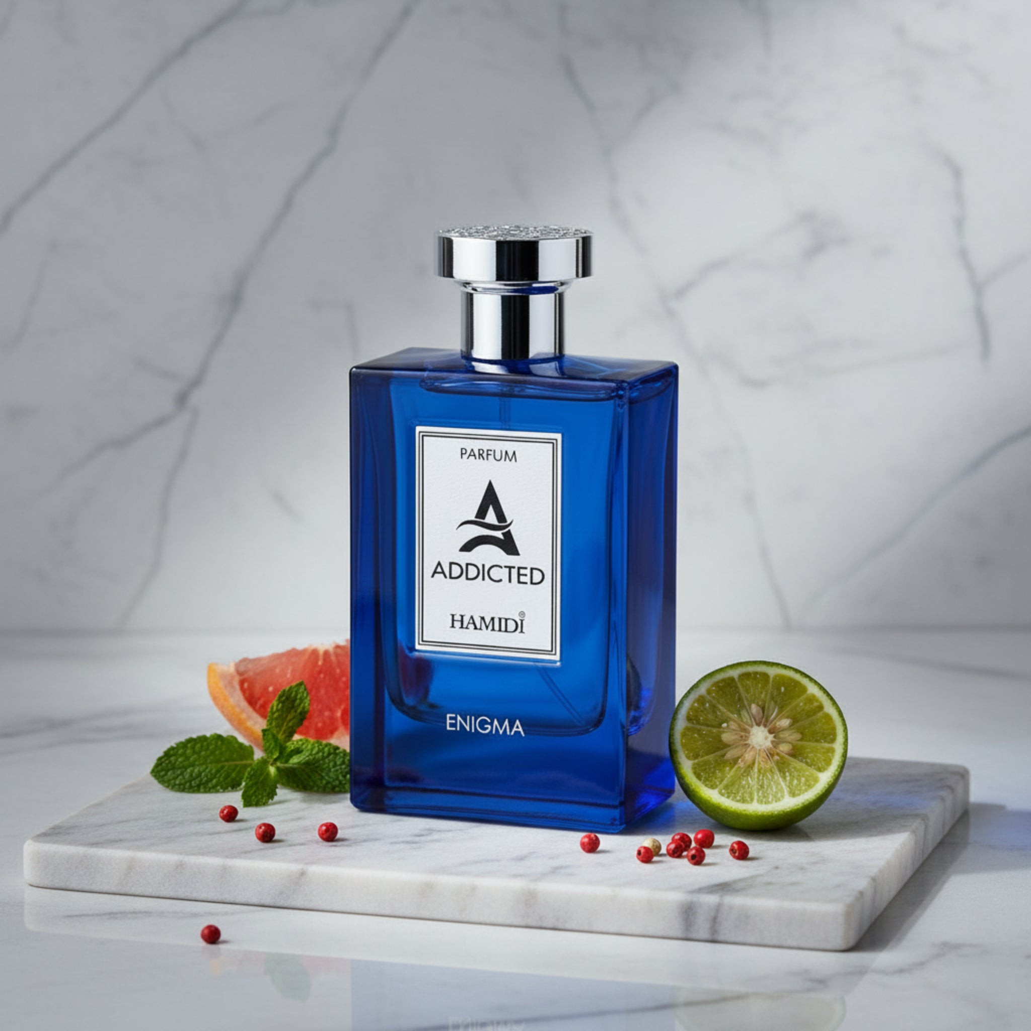 Hamidi Addicted Enigma Eau de Parfum Spray for Men 4 oz New Retail Box