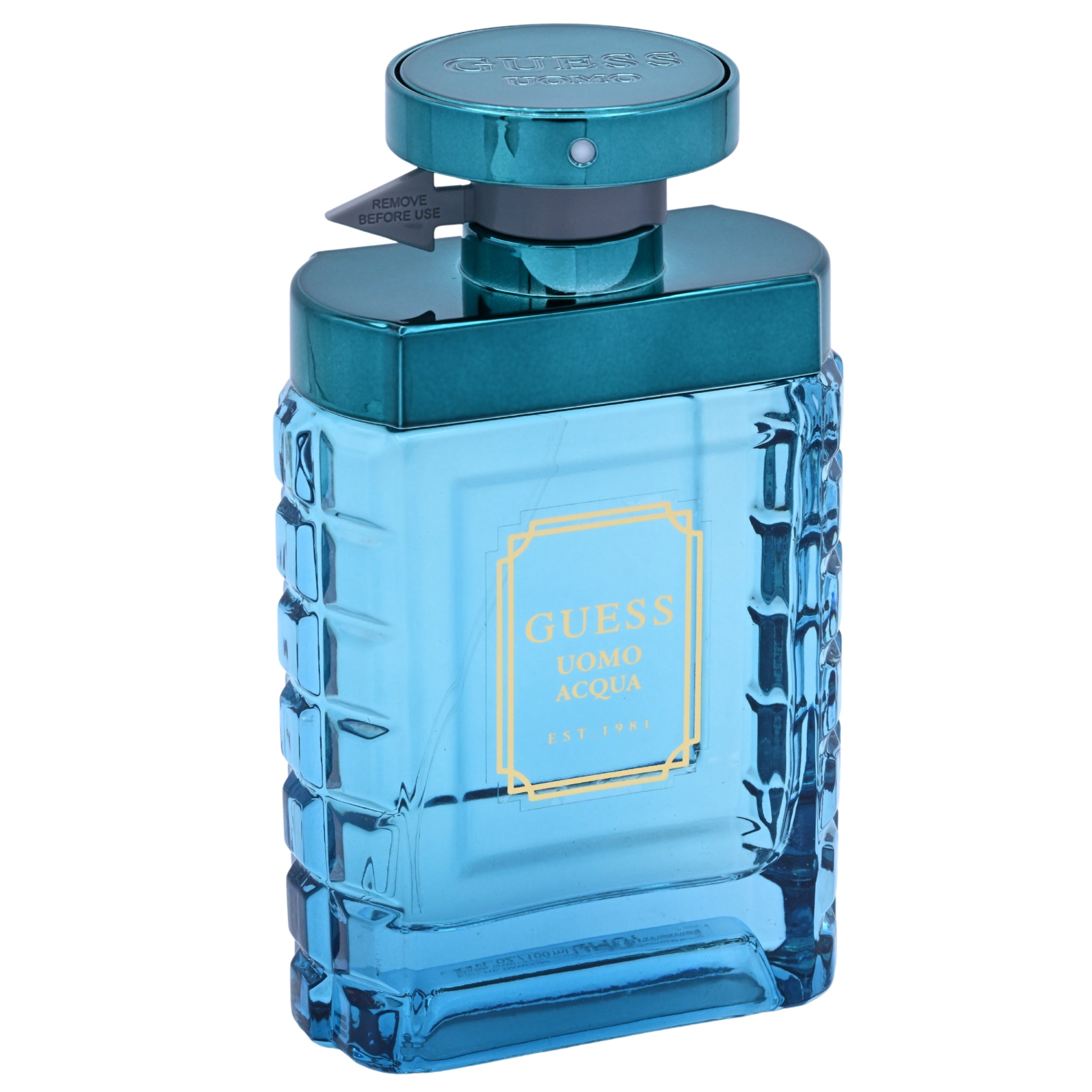 Guess Uomo Acqua Eau de Toilette Spray for Men 3.4 oz (New in Retail Box)