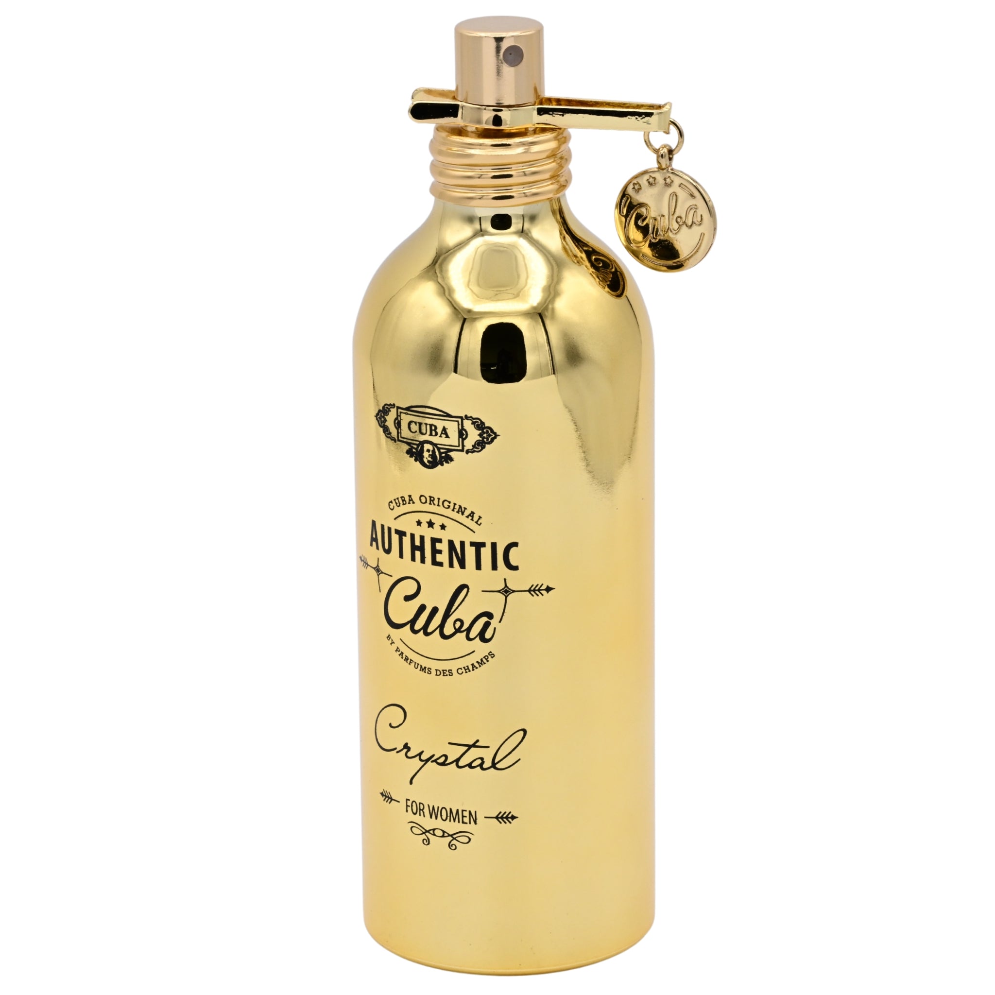 Cuba Authentic Crystal Eau de Parfum Spray for Women 3.3 oz (100 ml) by Cuba
