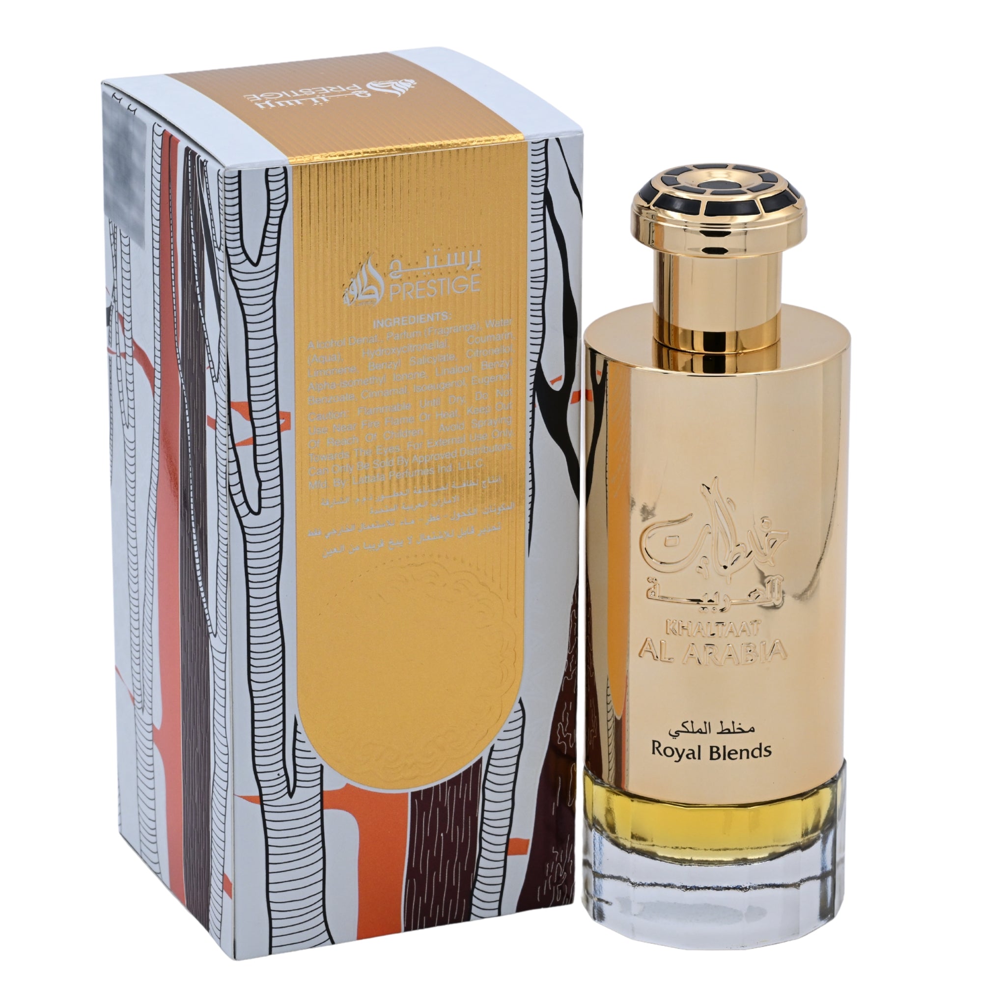 Khaltaat Al Arabia Royal Blends by Lattafa unisex EDP 3.3 / 3.4 oz New in Box