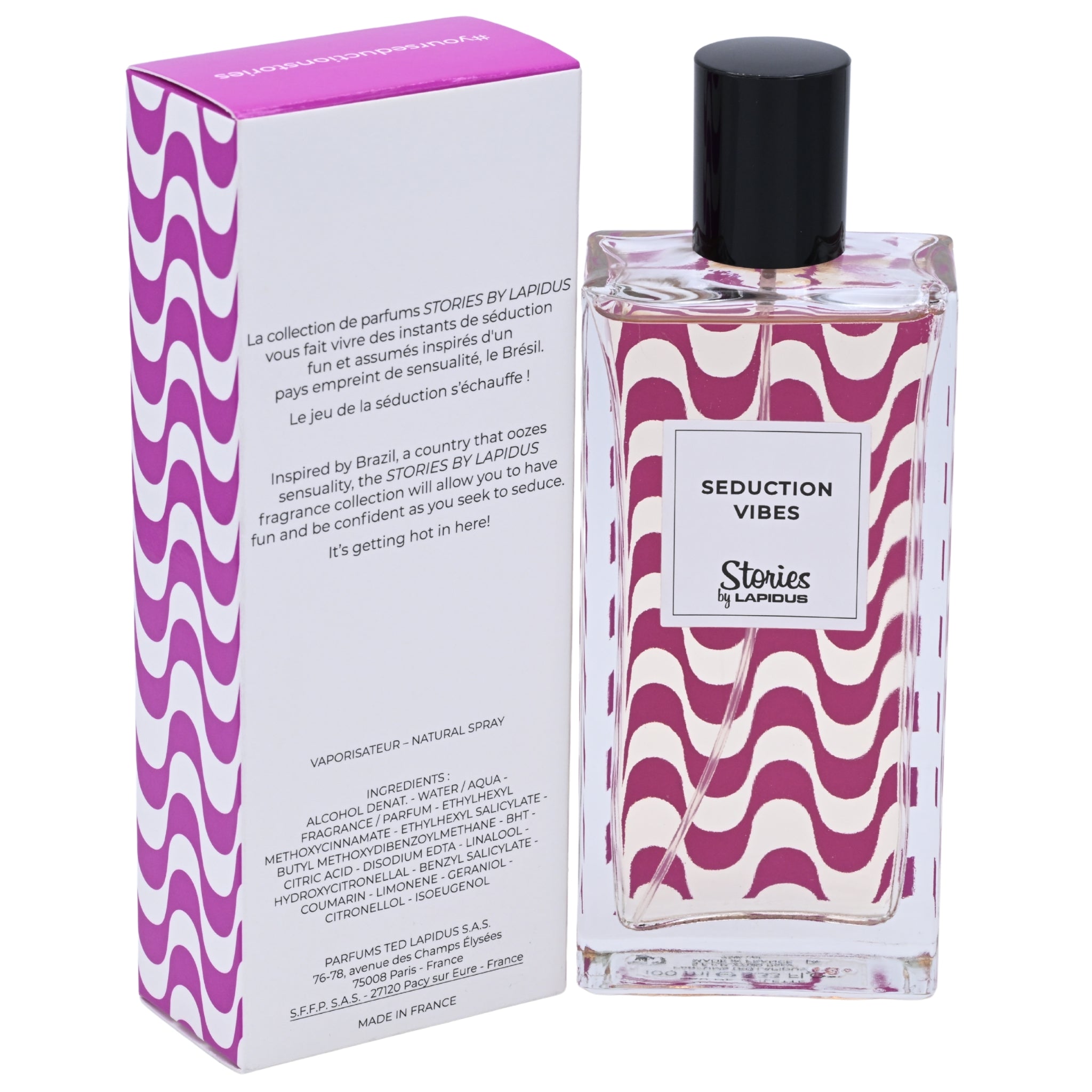 Lapidus Stories Seduction Vibes EDT Spray Women 3.33 oz 100ml