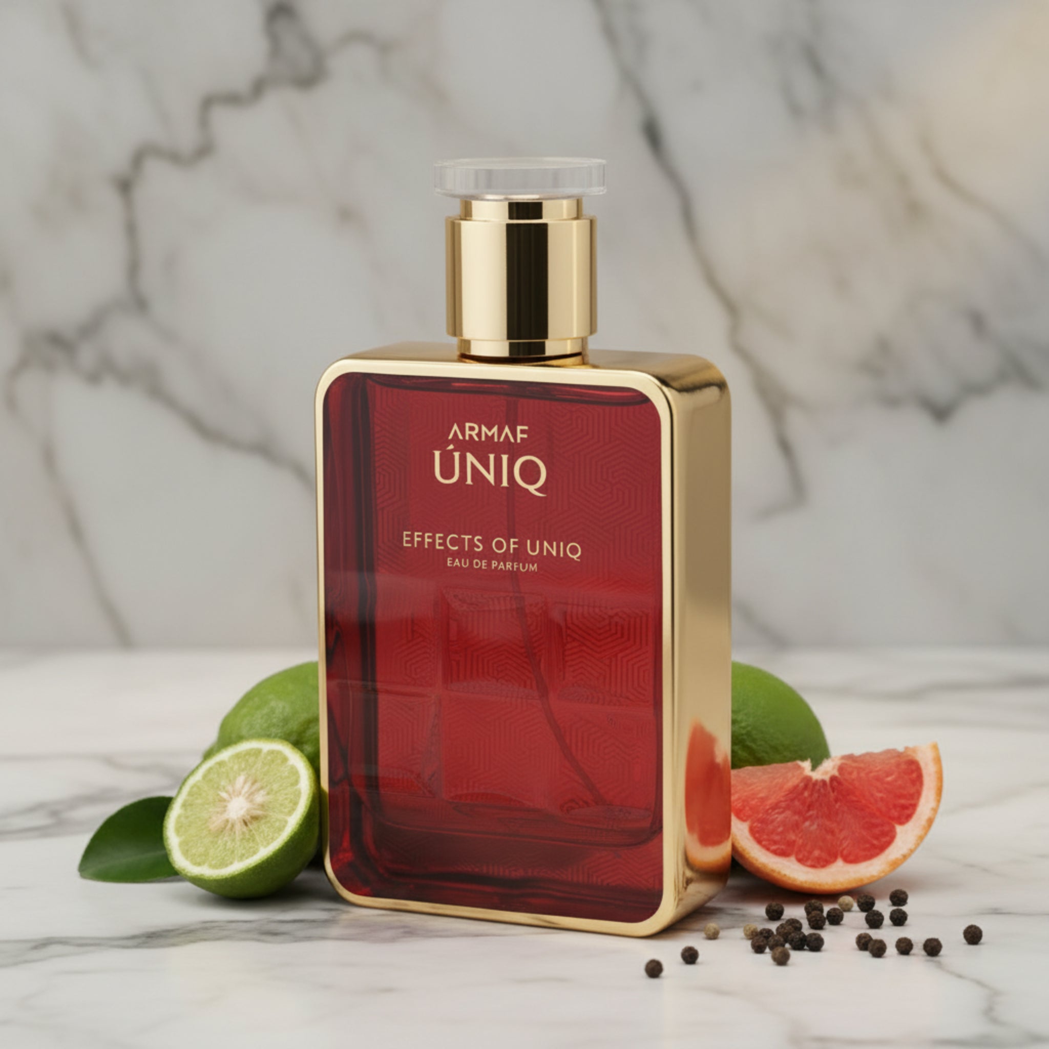 Armaf Uniq Effects of Uniq Eau de Parfum Spray for Men, 3.4 oz (100 ml)