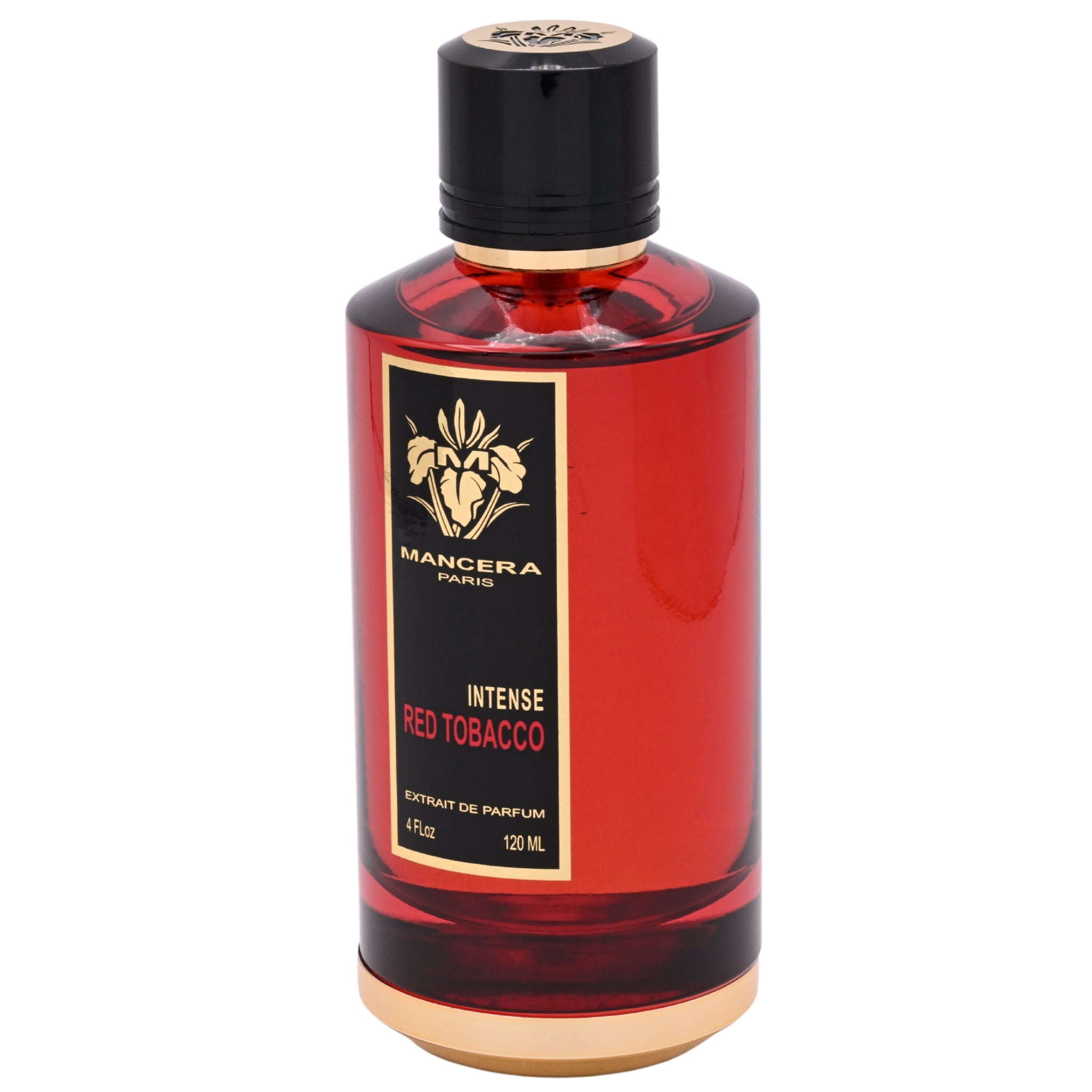 Mancera Red Tobacco Intense Eau de Parfum Spray, Unisex, 4.0 oz (120 ml) – New Retail Box