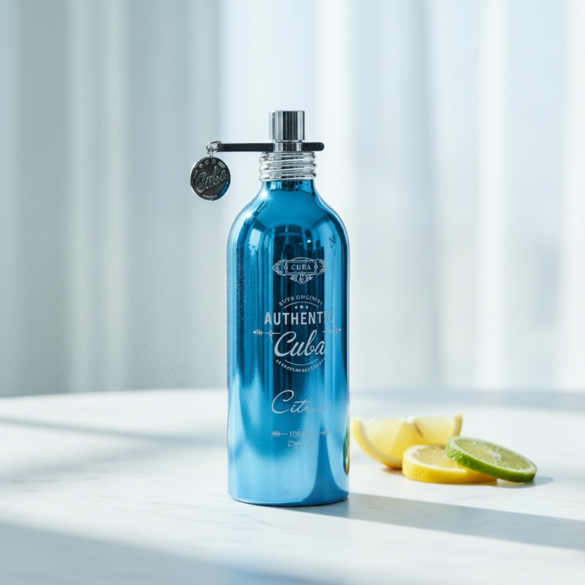 Cuba Authentic Citrus Eau de Toilette (EDT) Spray Cologne for Men 3.3 oz (100 ml) by Cuba