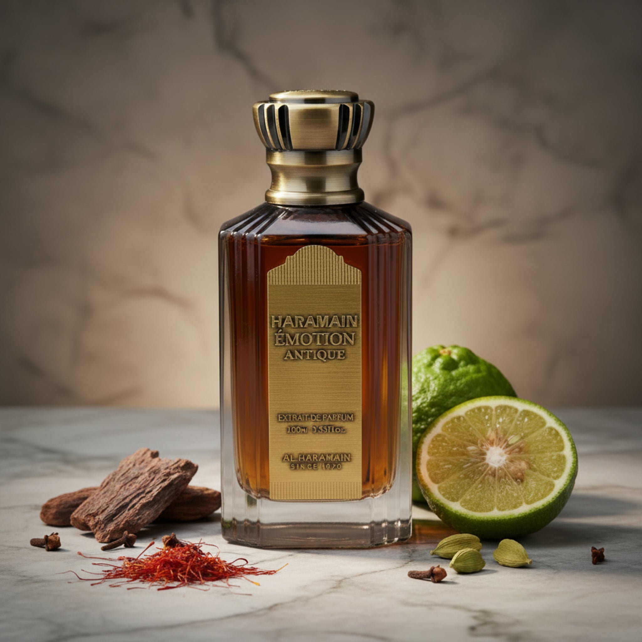 Al Haramain Emotion Antique Extrait de Parfum Spray Unisex 3.3/3.4 oz (100 ml) by Al Haramain