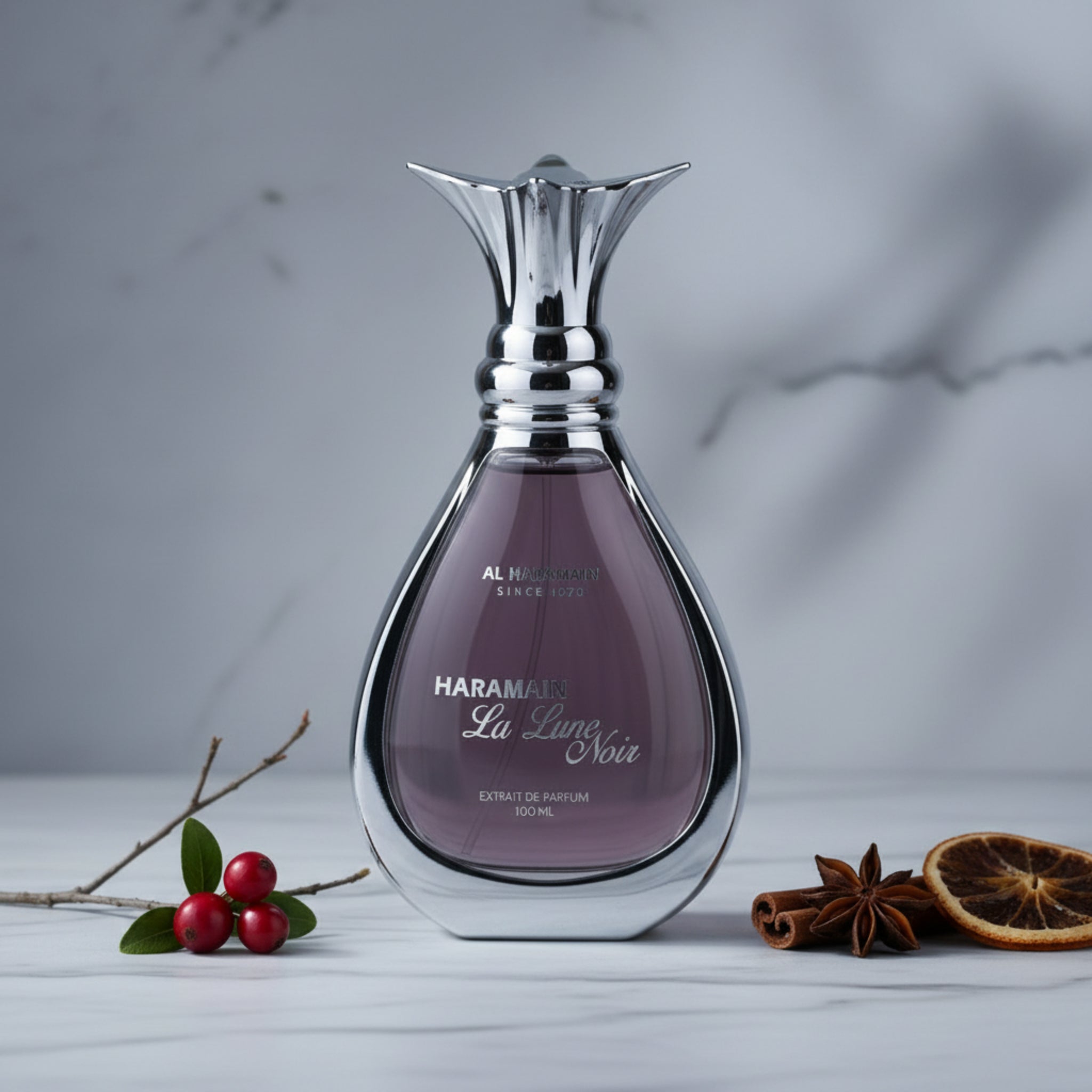 Al Haramain La Lune Noir Extrait de Parfum Spray for Women 3.3 /3.4oz / 100 ml (New Retail Box)