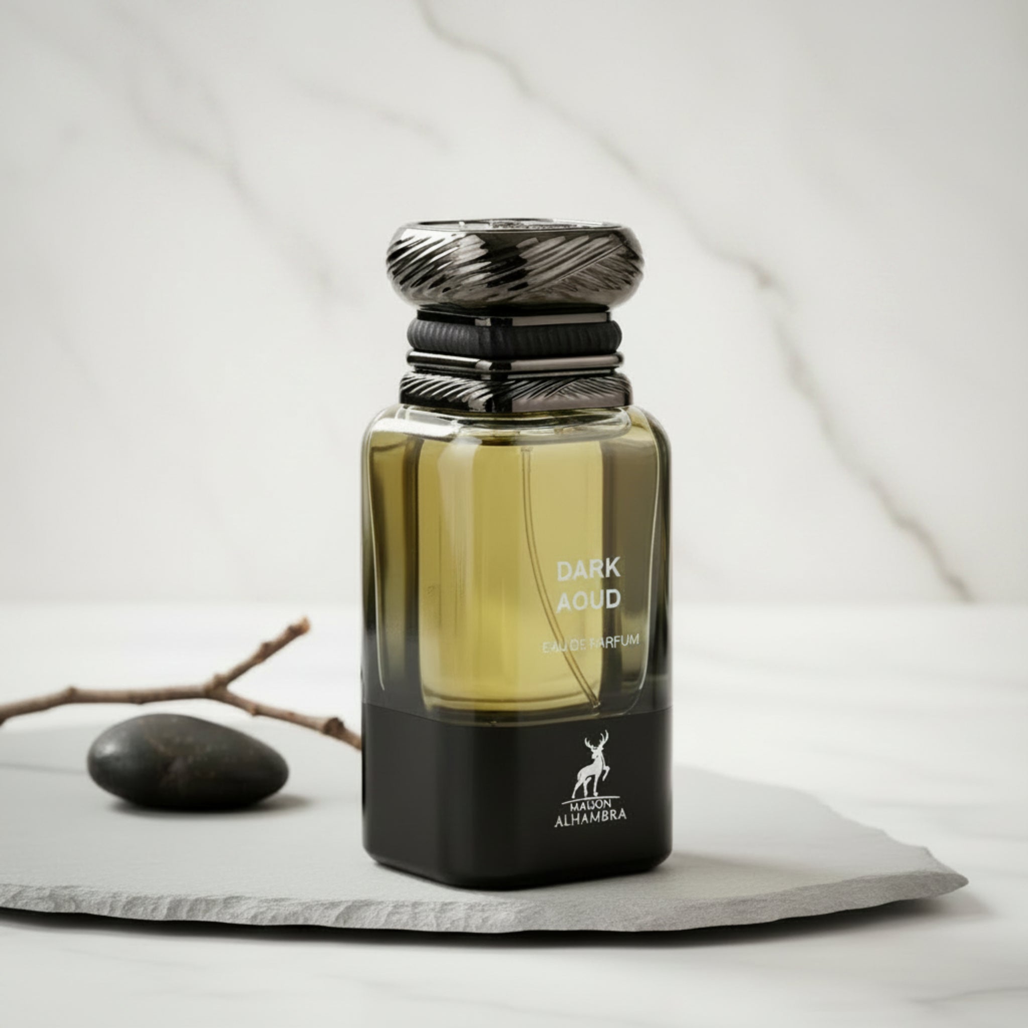 Maison Alhambra Dark Aoud Eau de Parfum (EDP) Unisex Spray 2.7 oz (80 ml) - New in Box