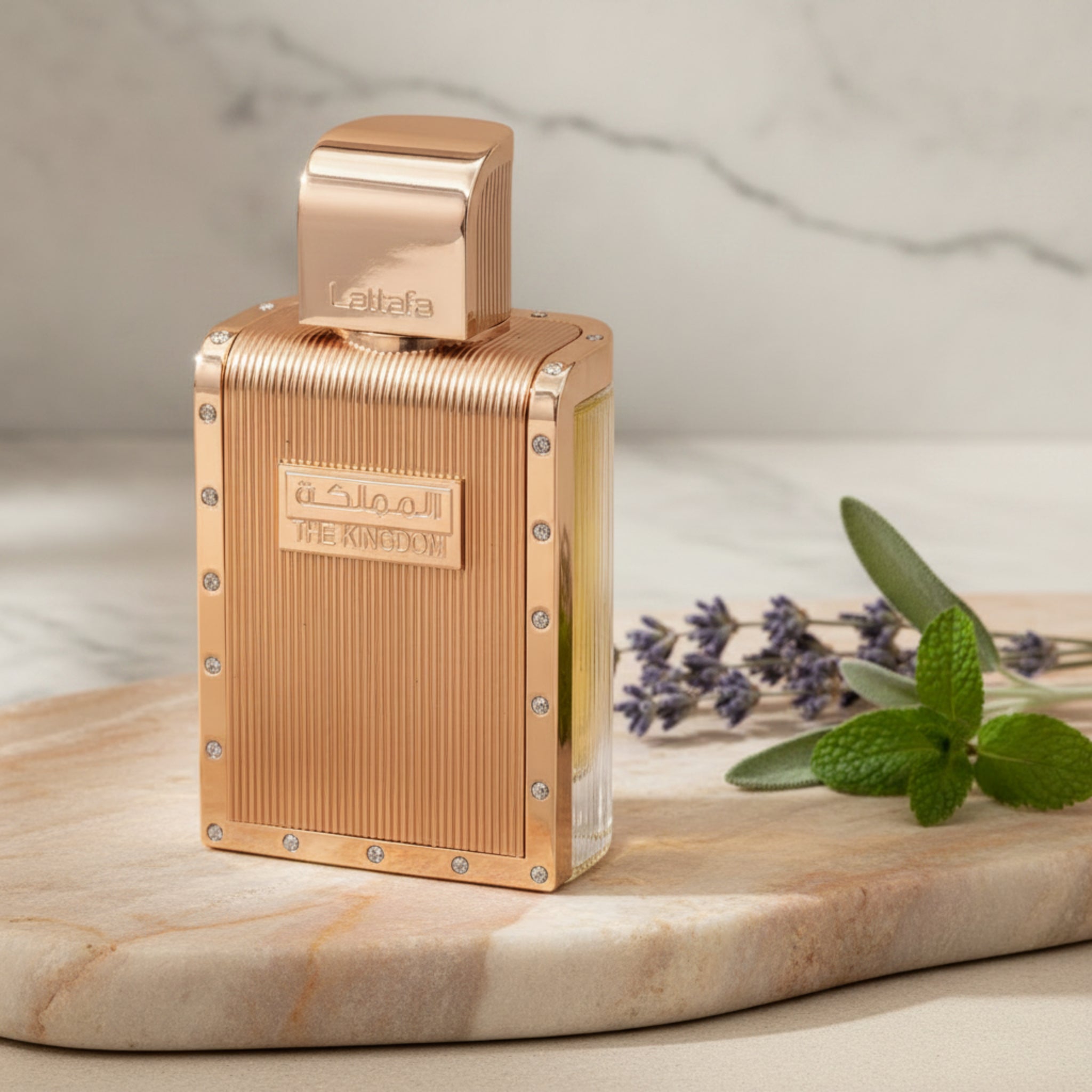 Lattafa The Kingdom Eau de Parfum (EDP) Spray for Men 3.4 oz / 100 ml New Retail Box