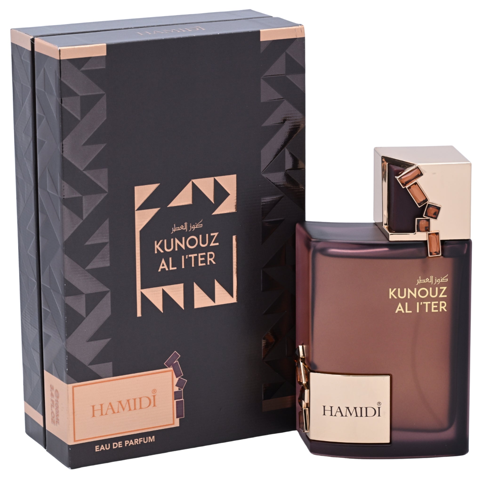 Hamidi Kunouz Al I'ter Eau de Parfum (EDP) Unisex Spray 3.4 oz / 100 ml - Hamidi