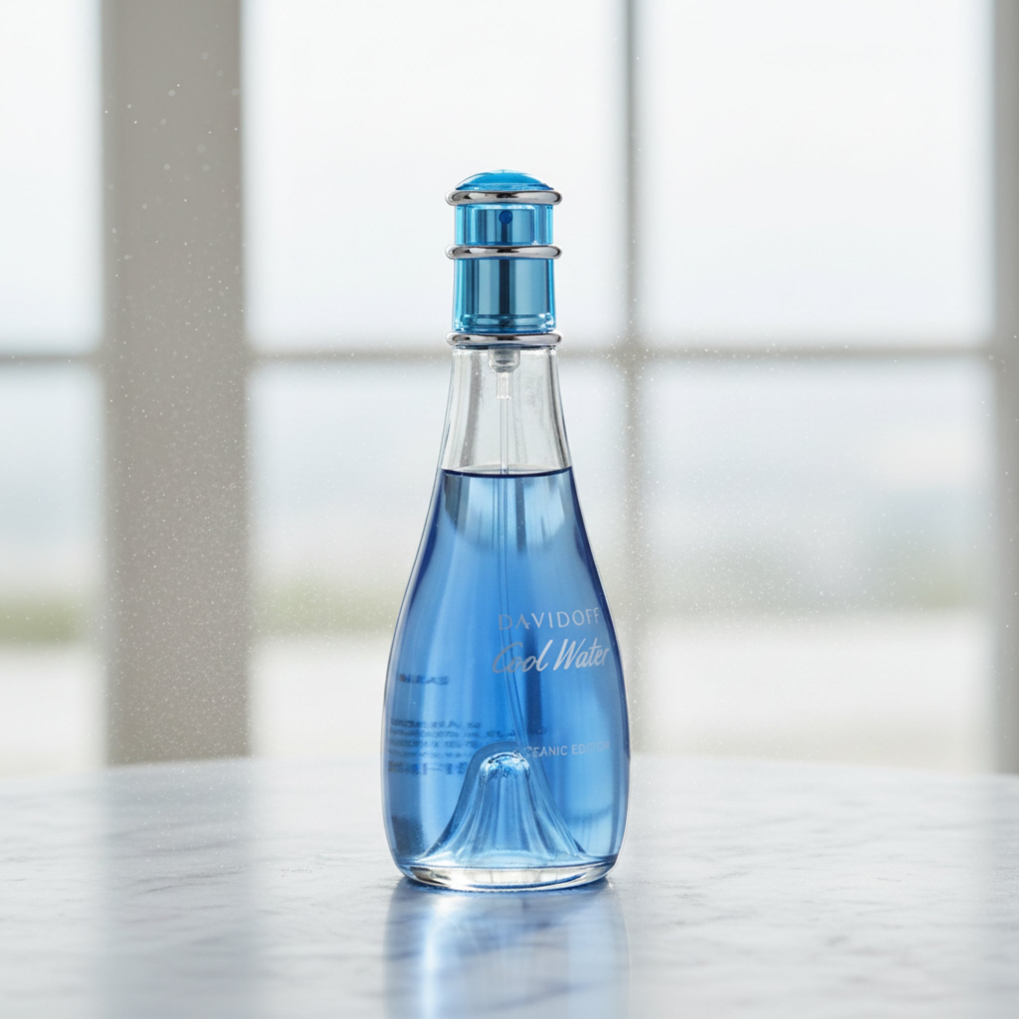 Davidoff Cool Water Oceanic Edition Eau de Toilette Spray for Women 3.3 oz (100 ml) by Davidoff