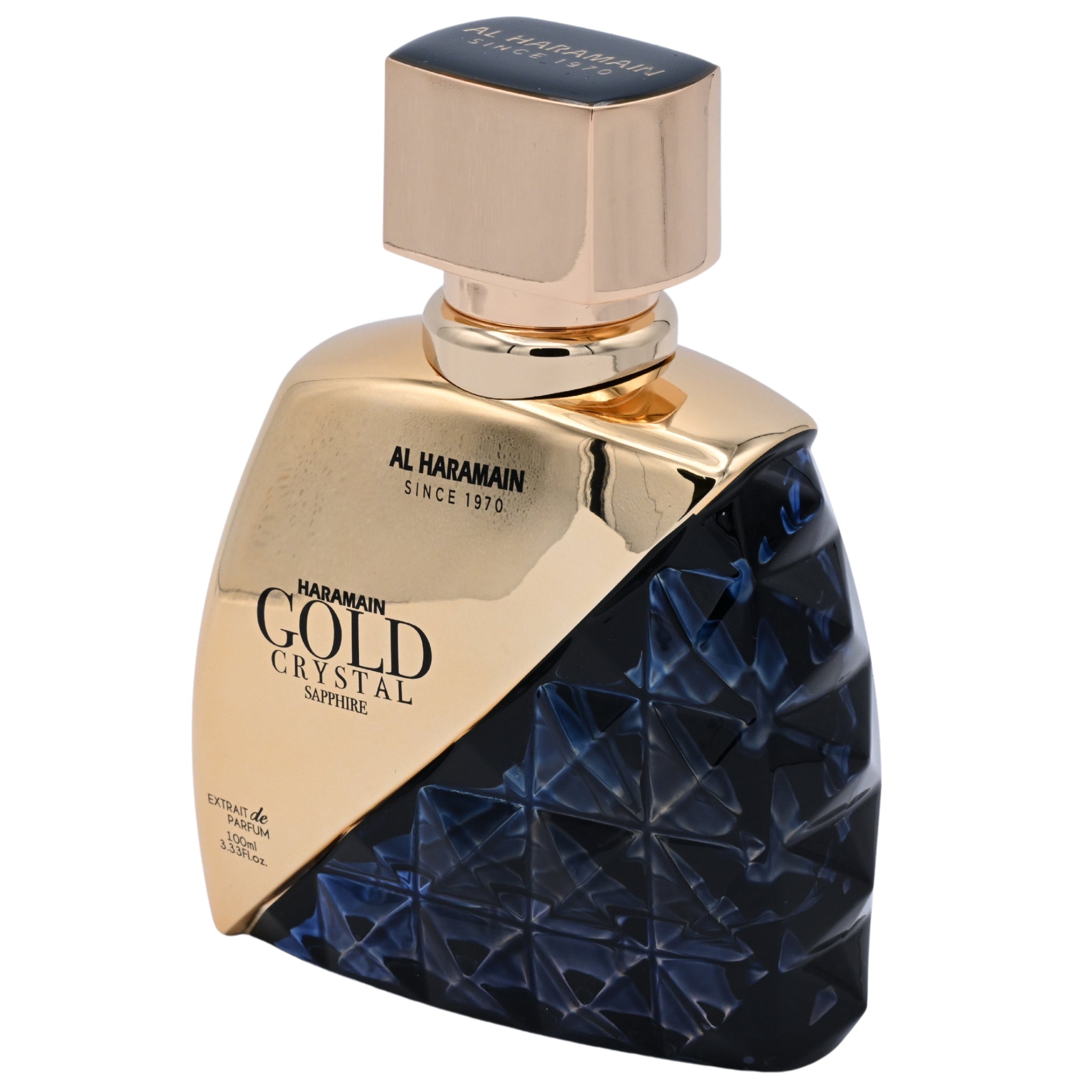 Al Haramain Gold Crystal Sapphire Eau de Parfum (EDP) Unisex Spray 3.3 oz