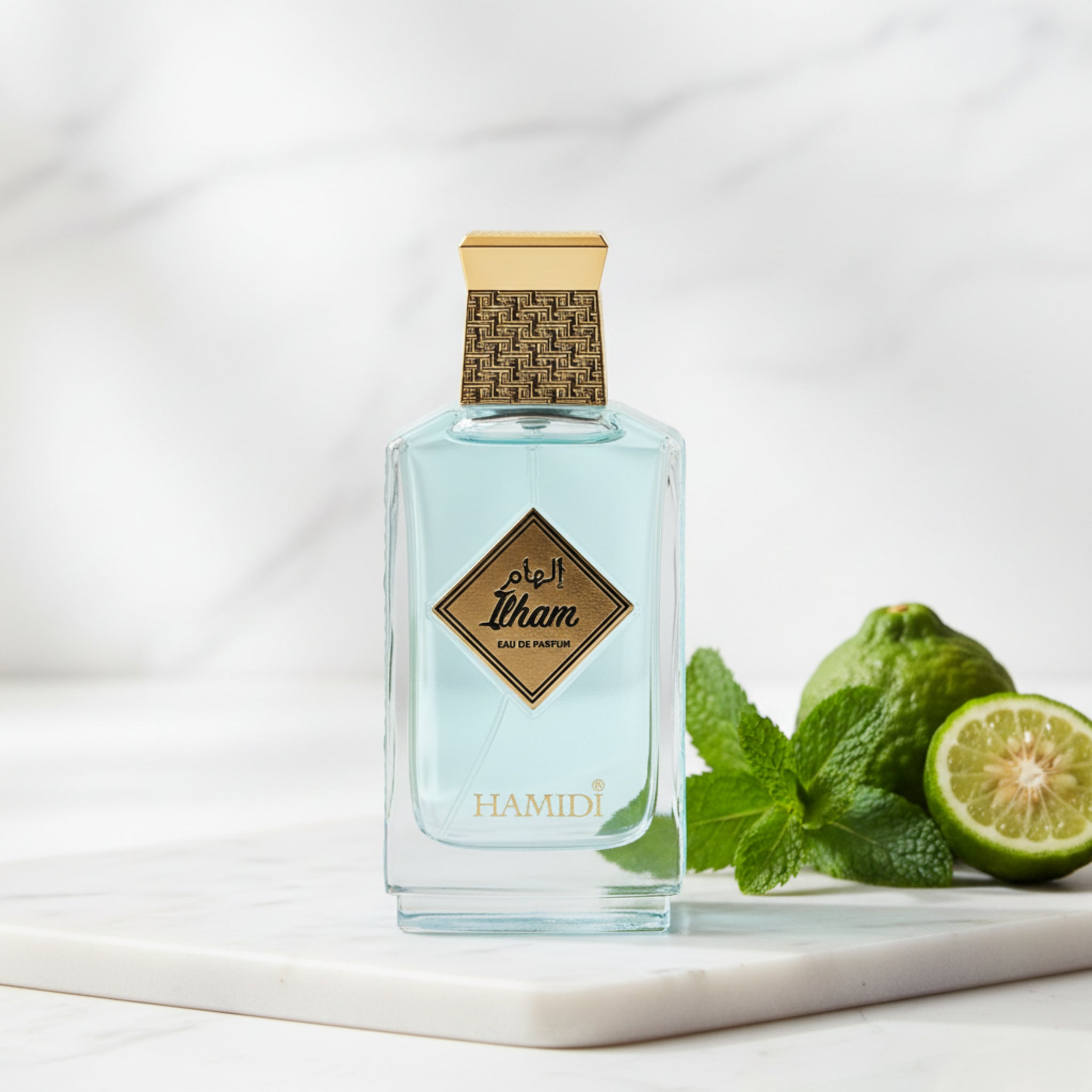 Hamidi Ilham Eau de Parfum (EDP) Spray for Men 3.4 oz (100ml)