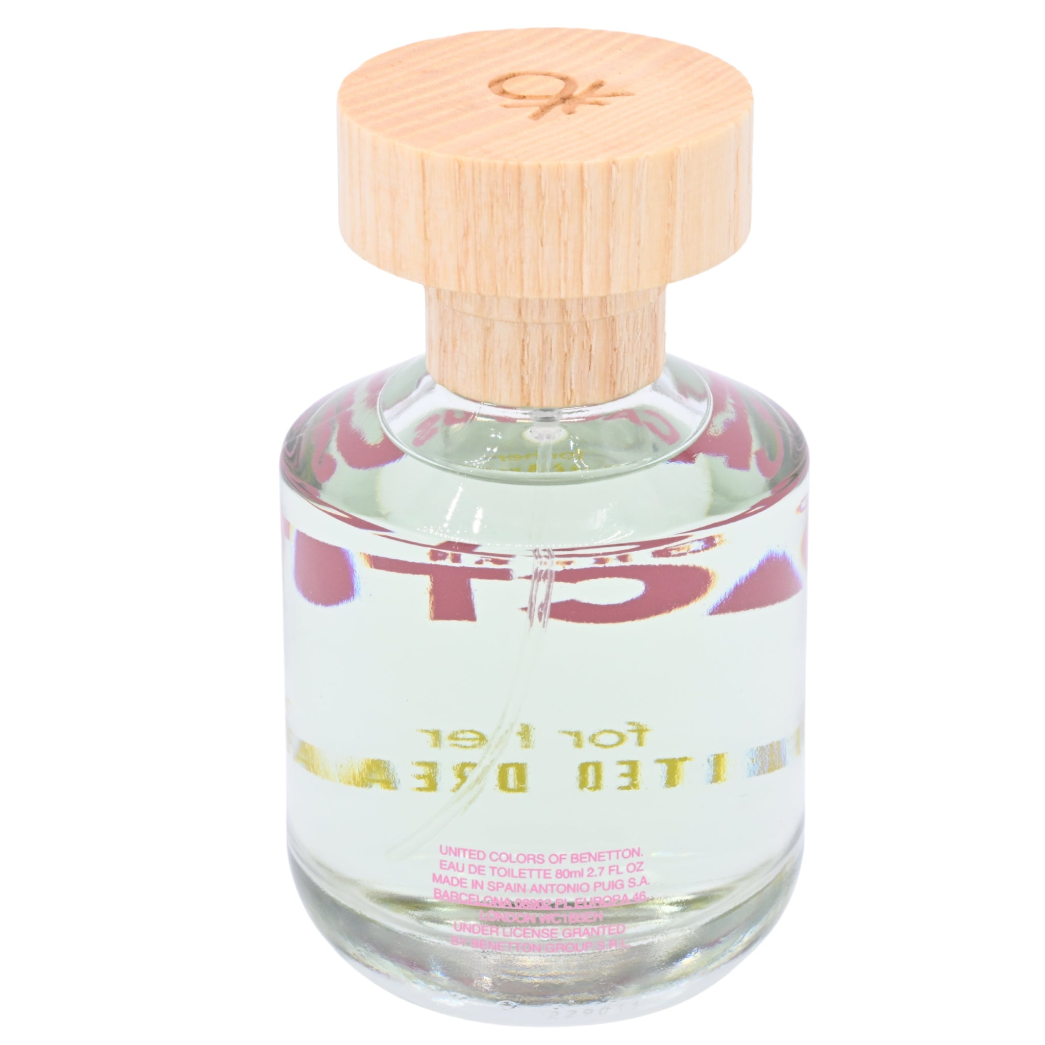 Benetton United Dreams Green Cactus EDT Spray Women, 2.7 oz 80ml