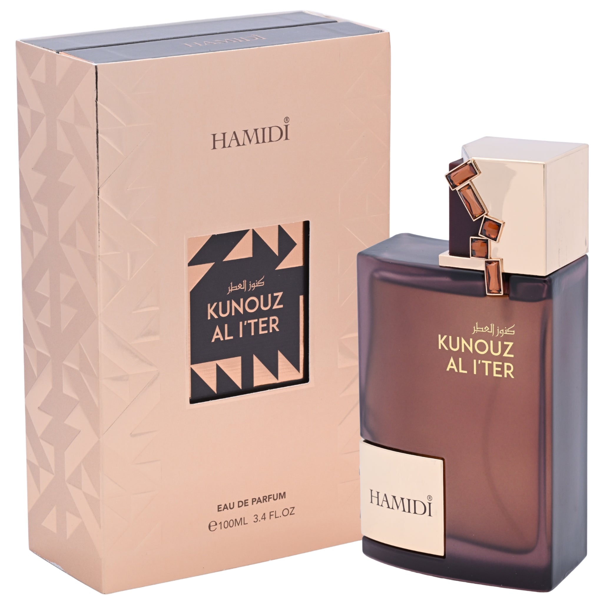 Hamidi Kunouz Al I'ter Eau de Parfum (EDP) Unisex Spray 3.4 oz / 100 ml - Hamidi