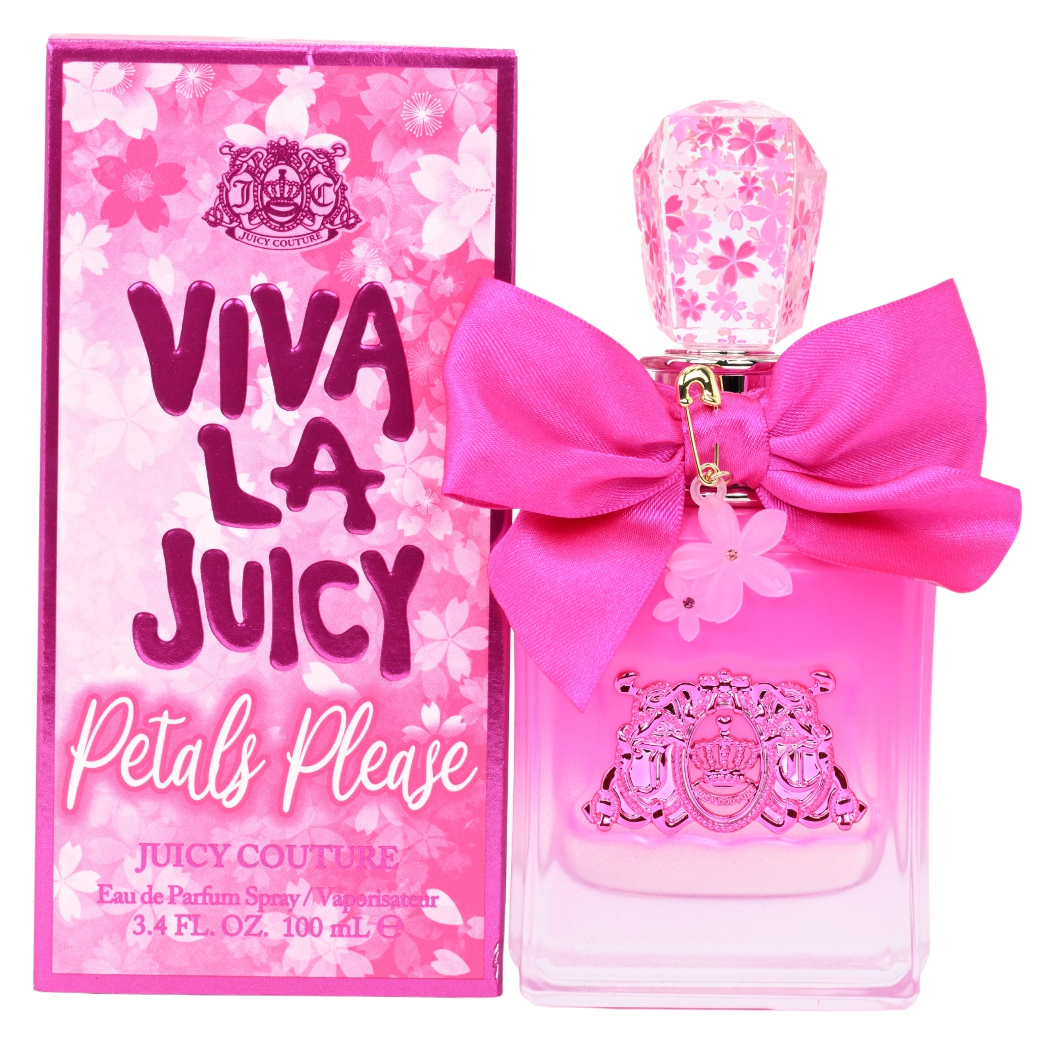 Viva La Juicy Petals Please by Juicy Couture for her EDP 3.3 / 3.4 oz New in Box