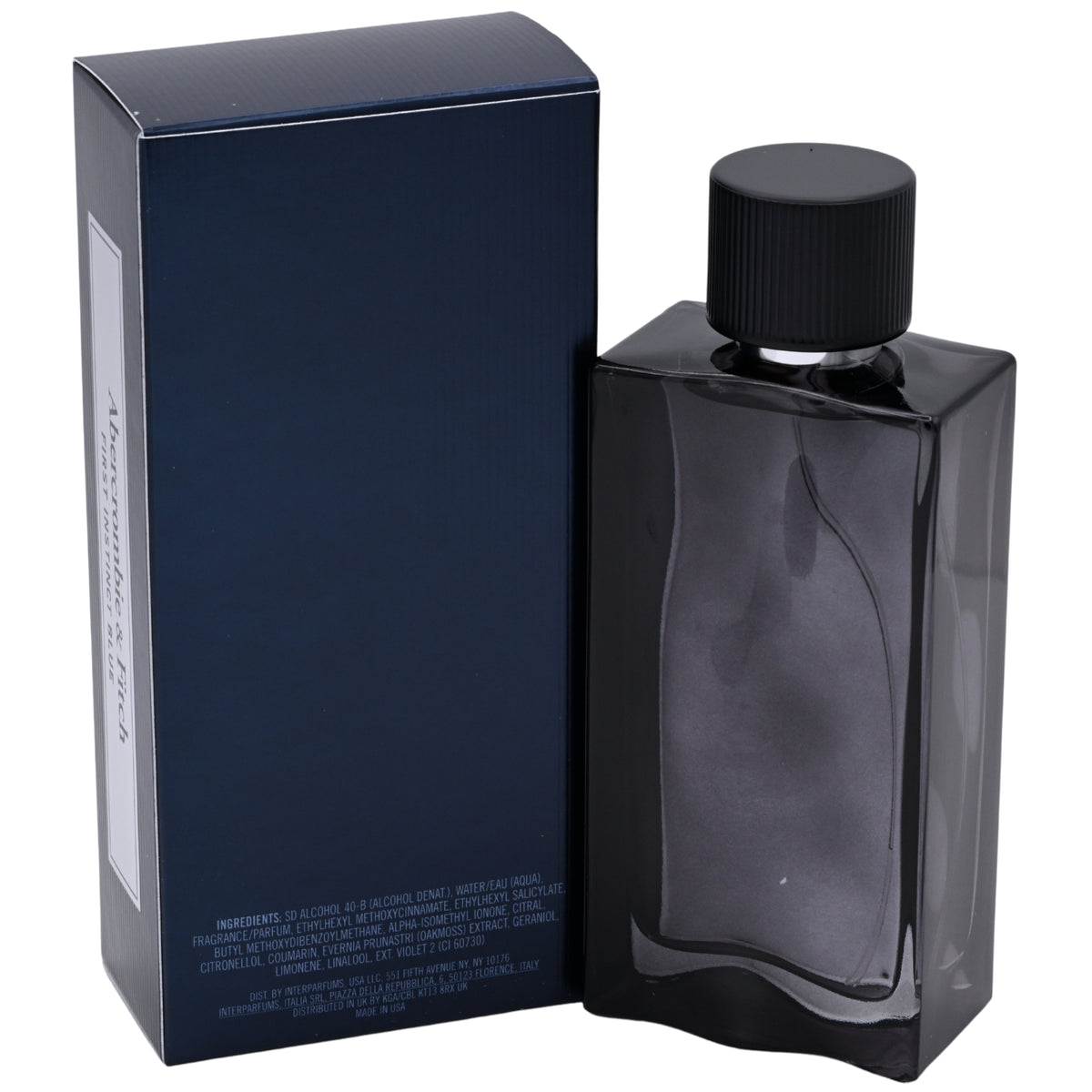 Abercrombie & Fitch First Instinct Blue cologne him 3.4 / 3.3 oz EDT New in Box 085715167019
