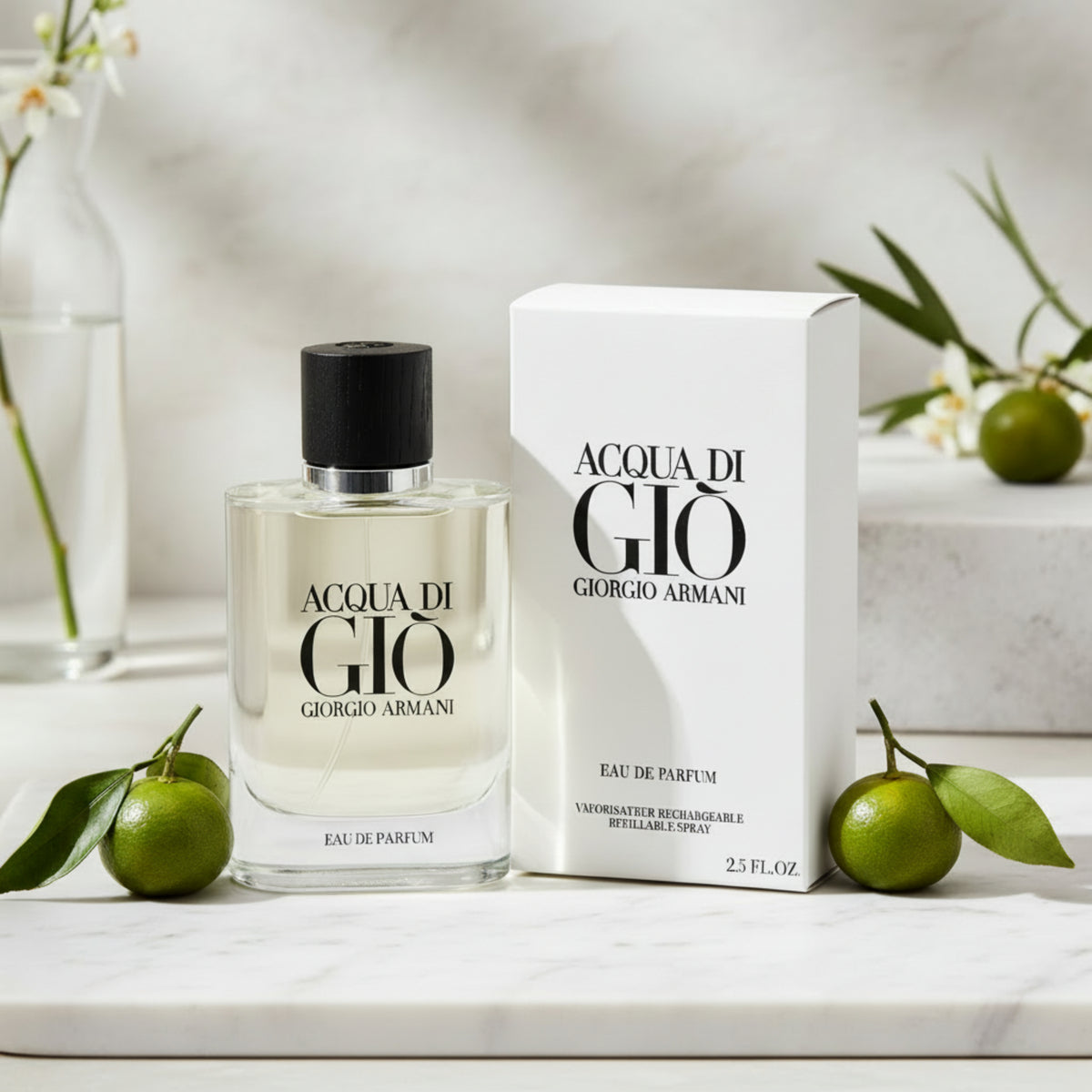 Acqua Di Gio by Giorgio Armani Cologne for Men EDP 2.5 oz New in Box 3614273662475