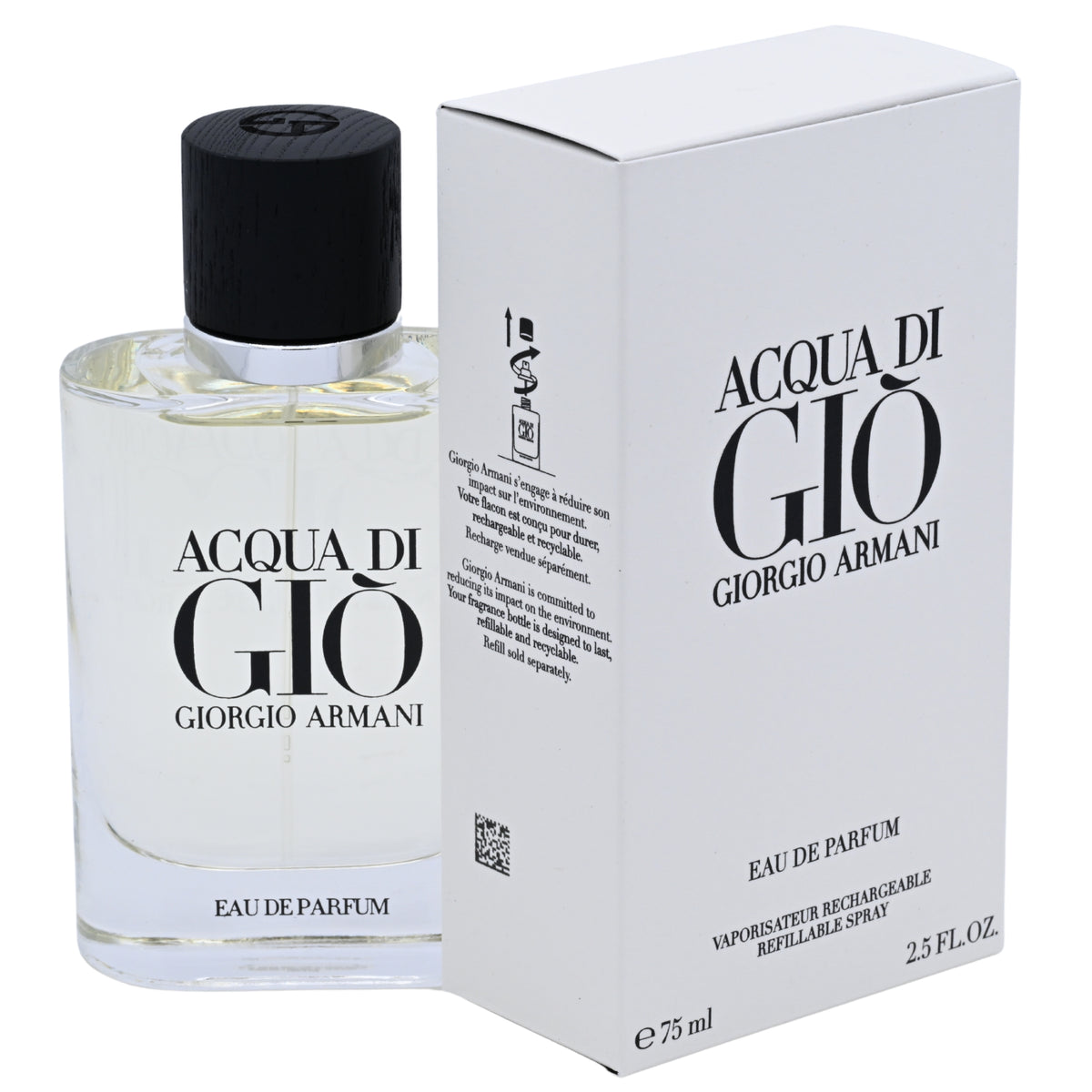 Acqua Di Gio by Giorgio Armani Cologne for Men EDP 2.5 oz New in Box 3614273662475