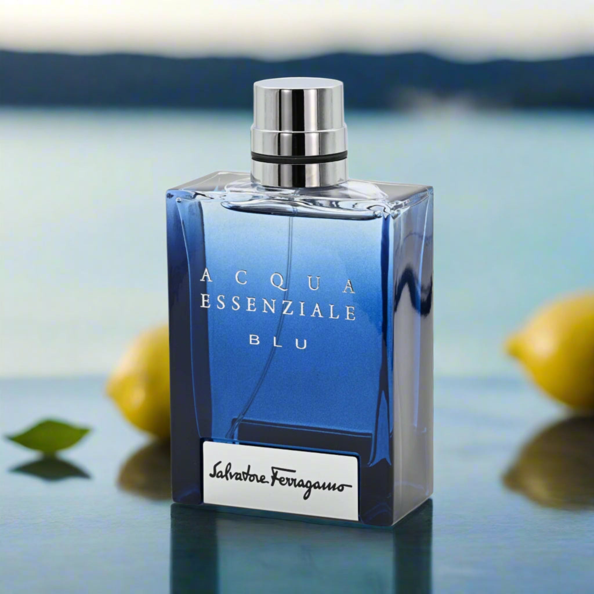 ACQUA ESSENZIALE BLU by Salvatore Ferragamo for men 3.4 oz 3.3 edt New