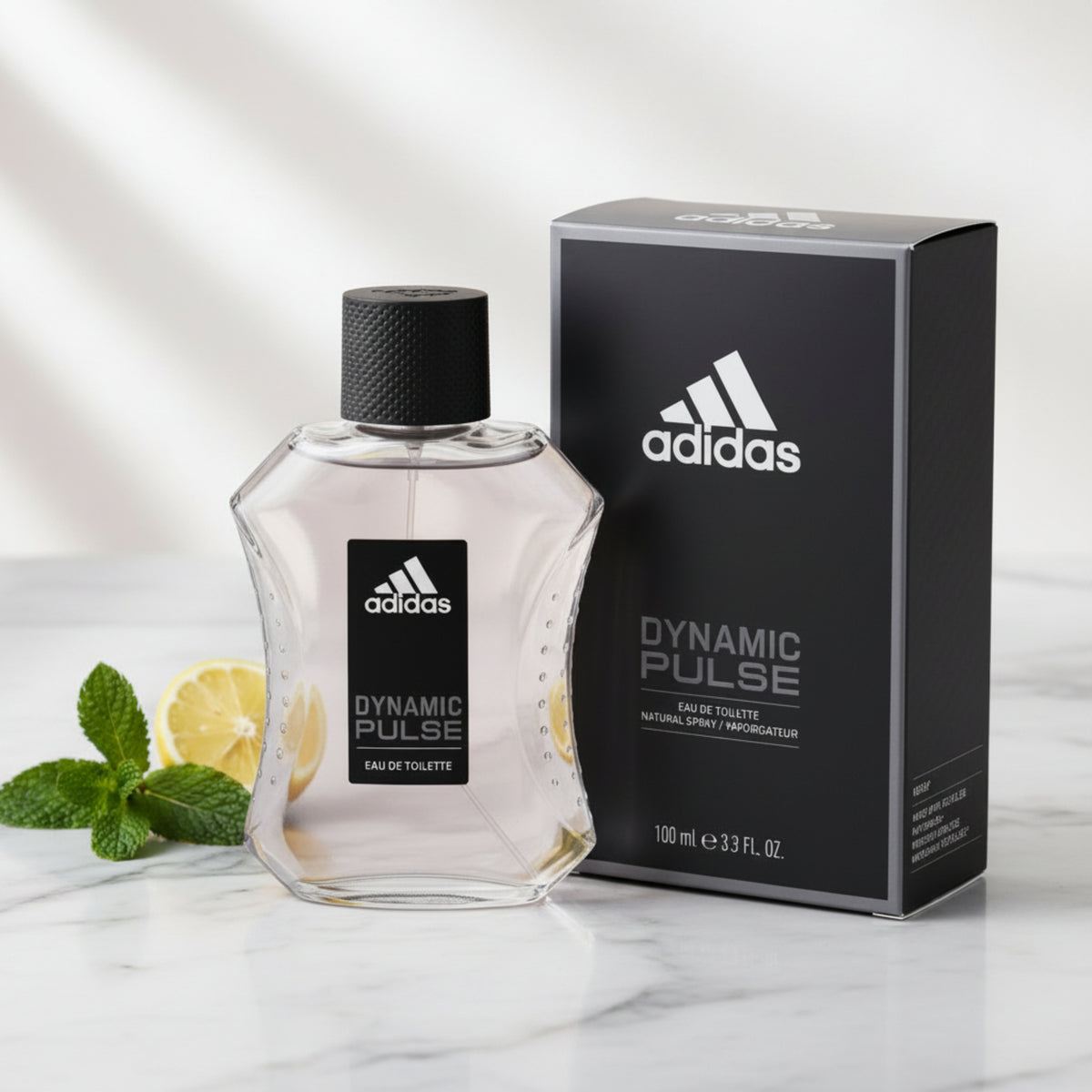 Adidas DYNAMIC PULSE Cologne for Men 3.4 oz edt 3.3 Spray New in BOX 3616303321987