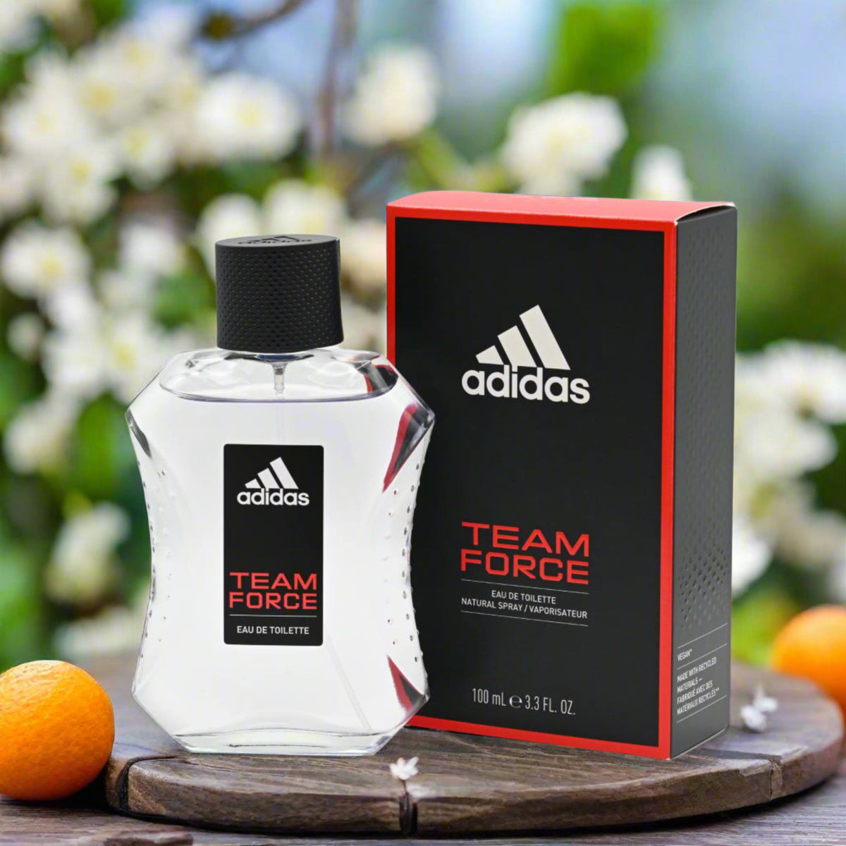 Adidas TEAM FORCE Cologne for Men 3.4 oz edt 3.3 spray New in BOX 3616303322144