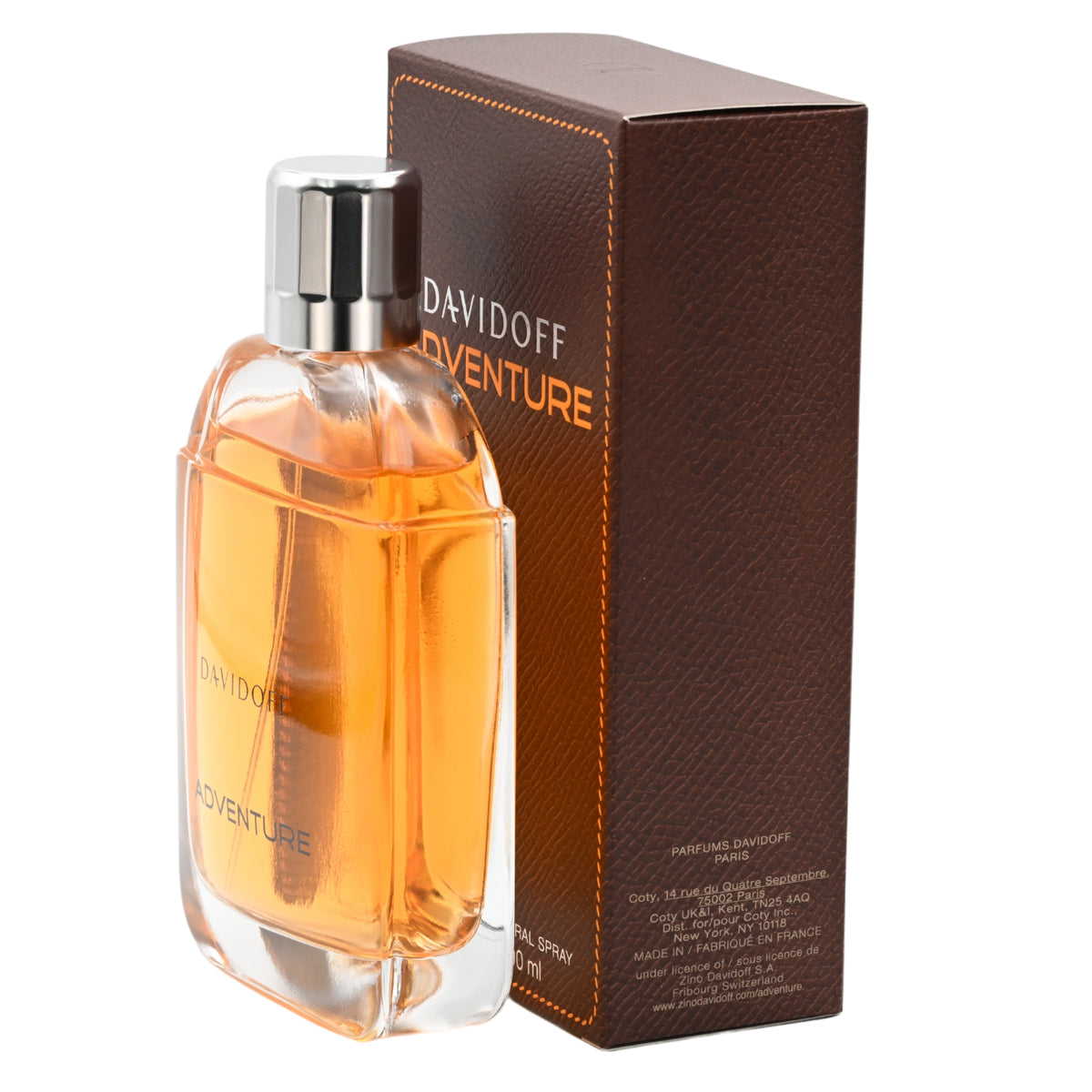 Adventure by Davidoff cologne for men 3.3 / 3.4 oz EDT New in Box 3414200204415