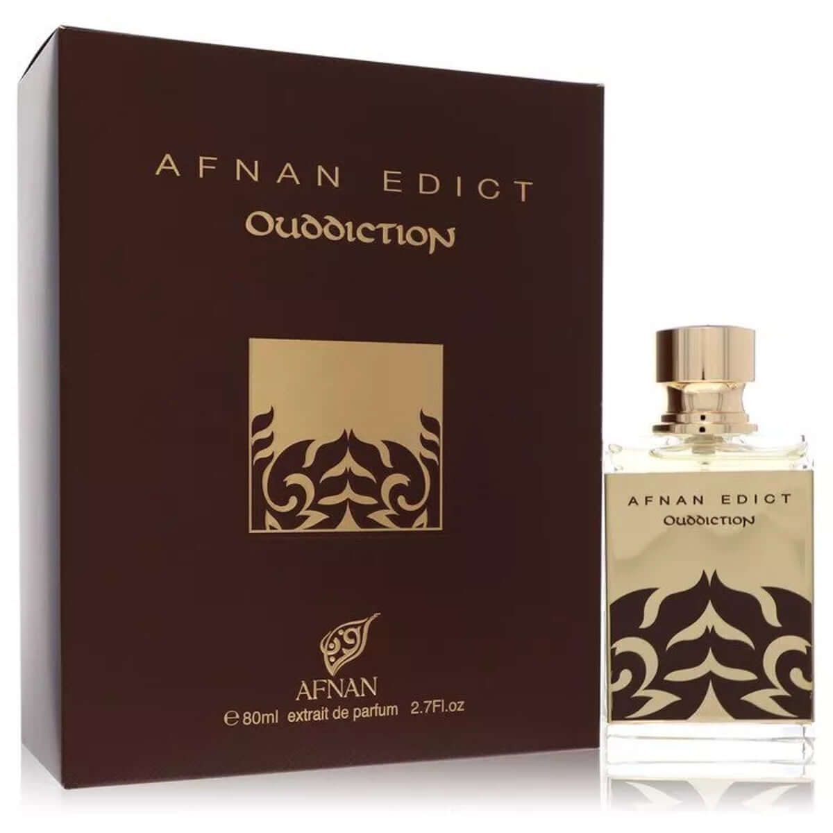 Ouddiction by Afnan perfume for unisex EDP 2.7 oz New in Box