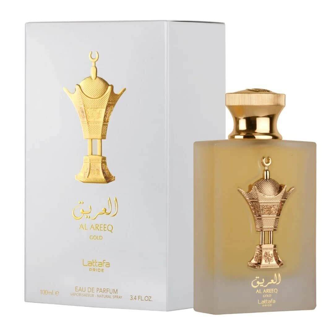 Al Areeq Gold by Lattafa perfume for unisex EDP 3.3 / 3.4 oz New in Box 6291108738696