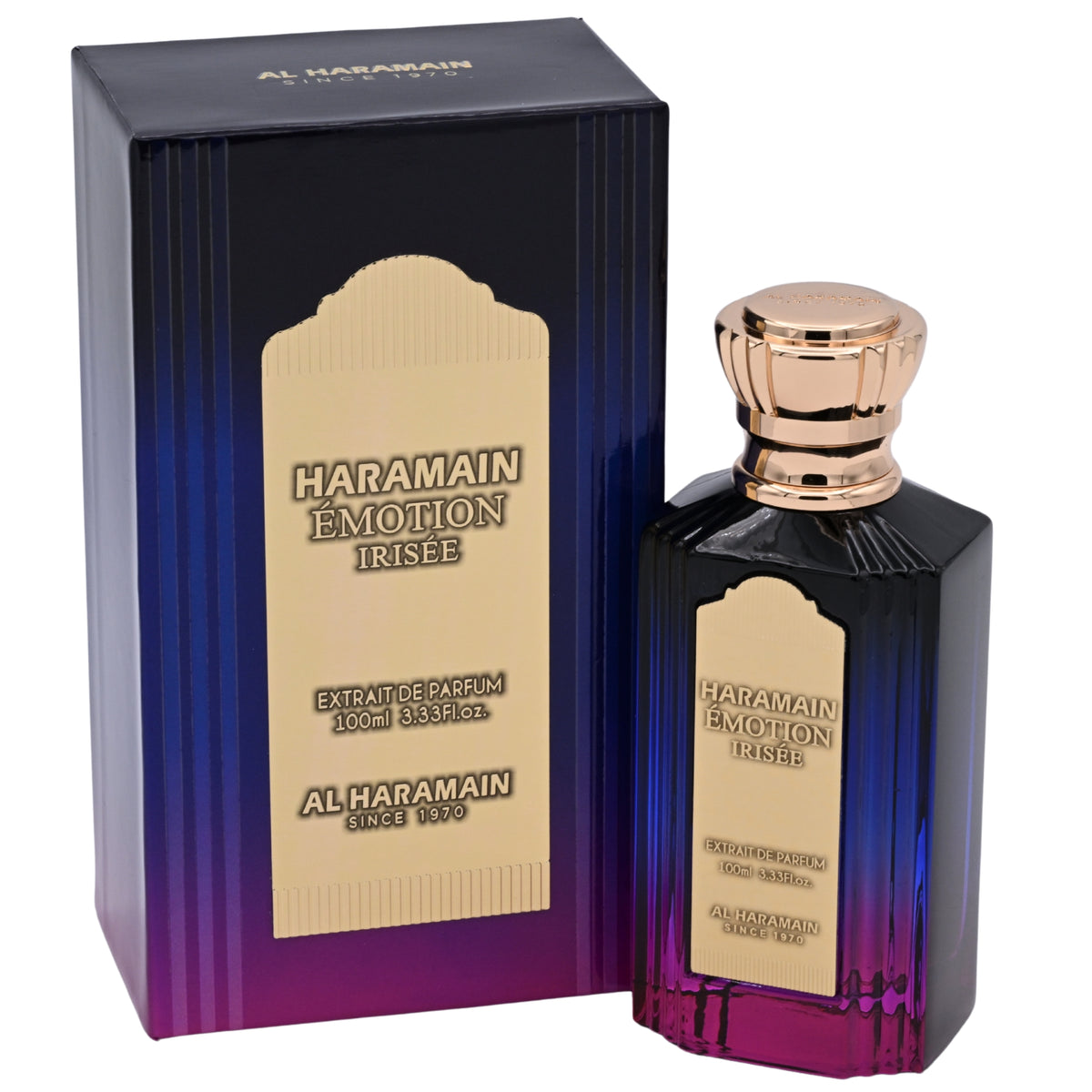 Al Haramain Emotion Irisee Extrait de Parfum Unisex Spray 3.3 oz (100 ml) New Retail Box 6291106813715