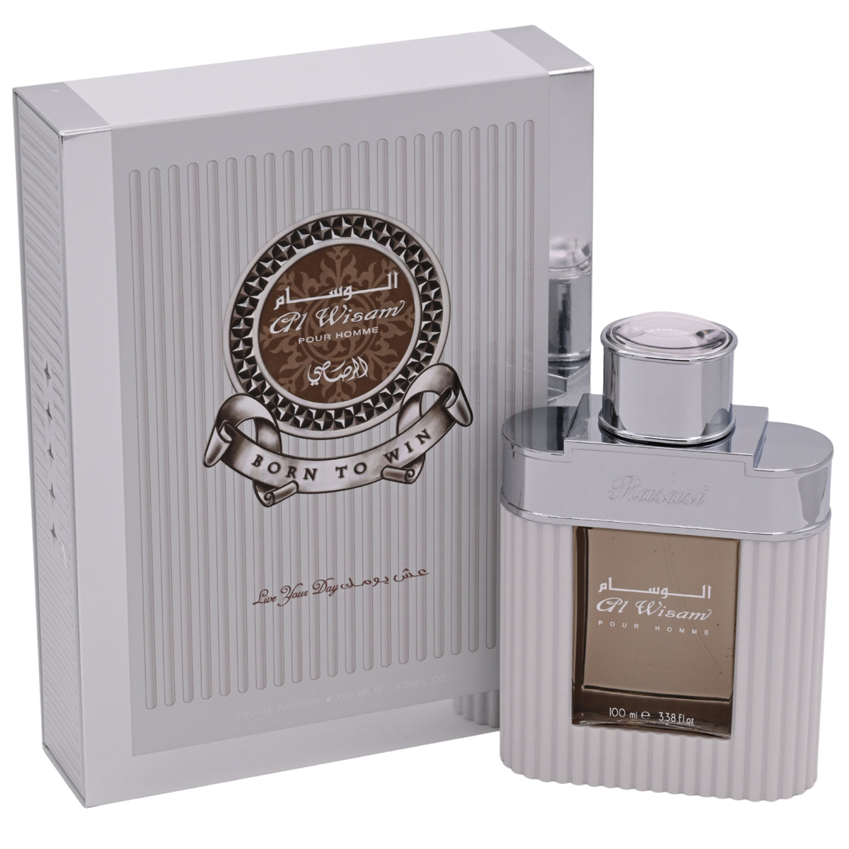 Al Wisam by Rasasi cologne for men EDP 3.3 / 3.4 oz New in Box 614514170021