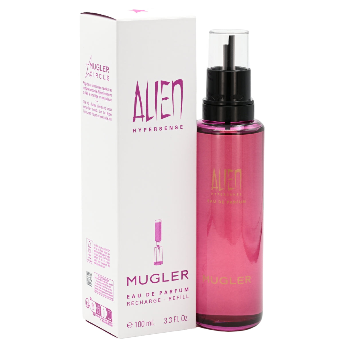 Alien Hypersense by Thierry Mugler refill for women EDP 3.3 / 3.4 oz New in Box 3614274067071