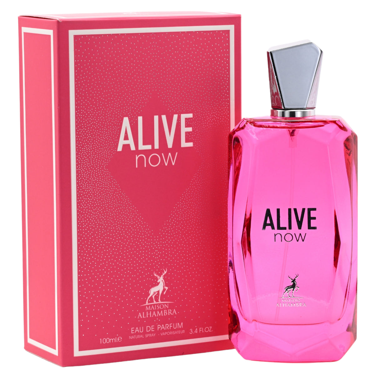 Alive Now by Maison Alhambra for unisex EDP 3.3 / 3.4 oz New in Box 6290360590783