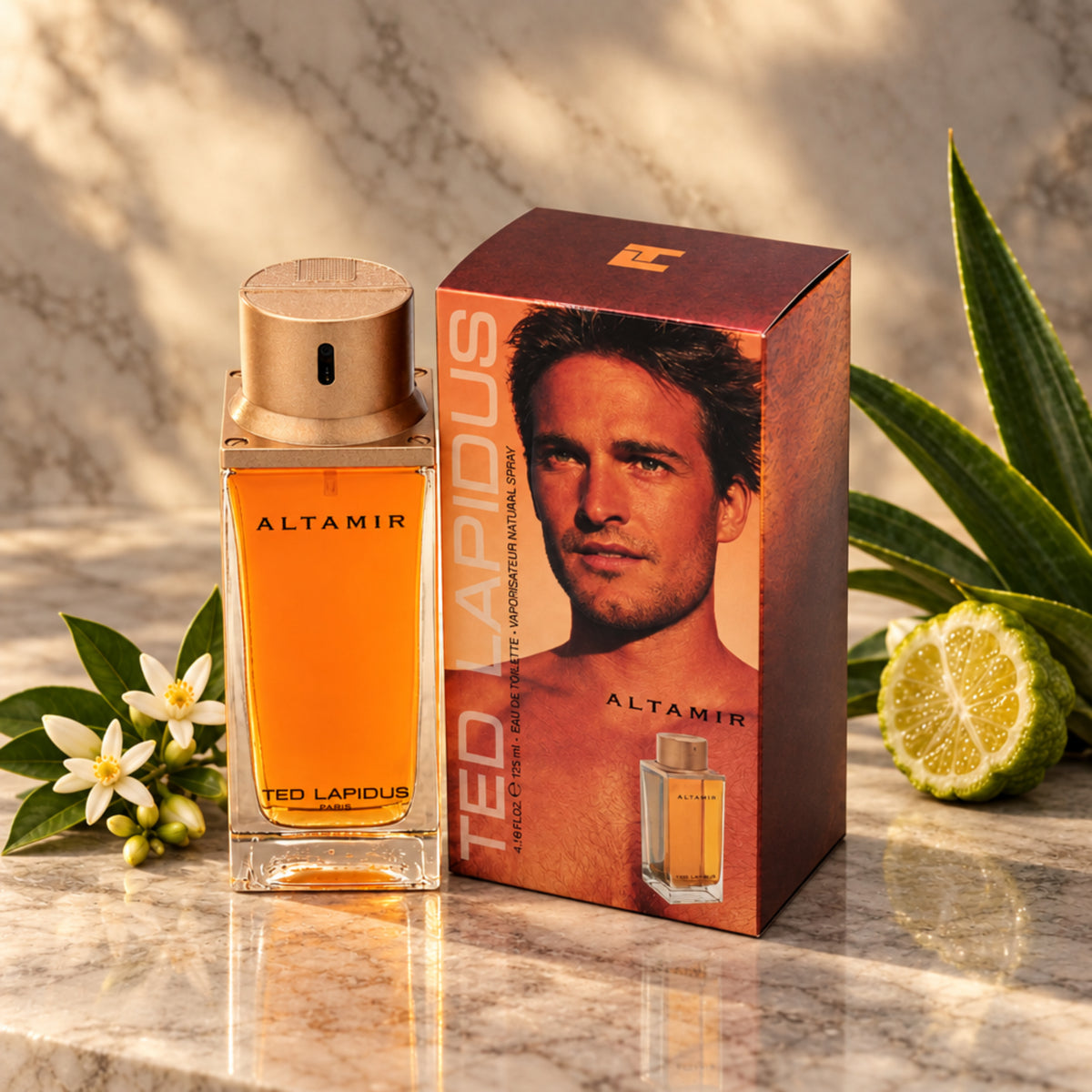 Altamir by Ted Lapidus cologne for men EDT 4.16 oz New in Box 3355992004282