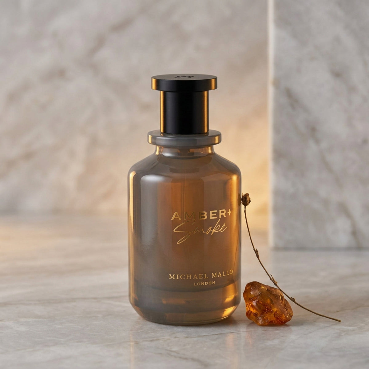 Amber + Smoke by Michael Malul for men EDP 3.3 / 3.4 oz New in Box 725765657022