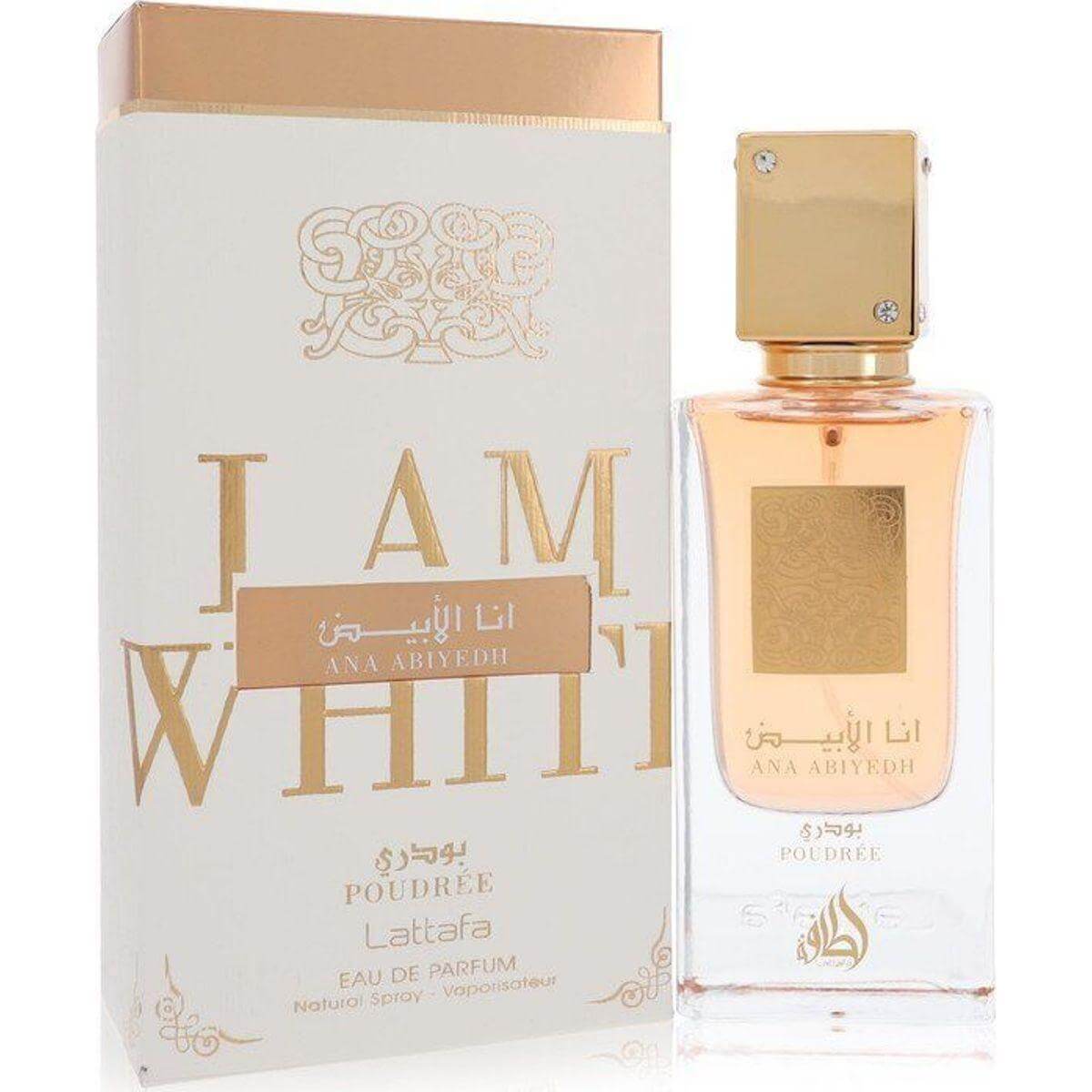 Ana Abiyedh Poudree by Lattafa perfume for unisex EDP 2.04 oz. New in Box 6291108733226