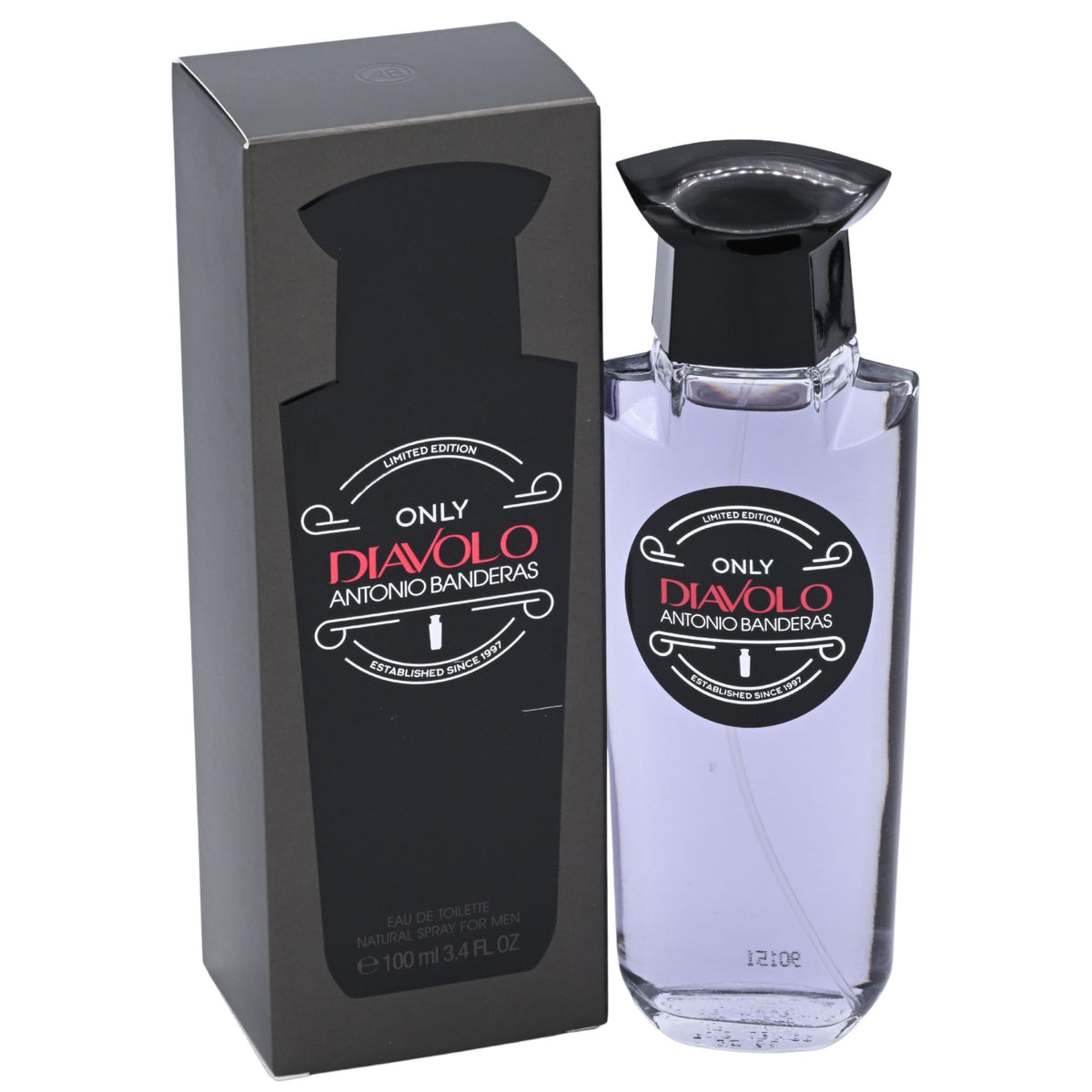 Antonio Banderas Only Diavolo Eau de Toilette Spray for Men 3.4 oz NIB 8411061944738